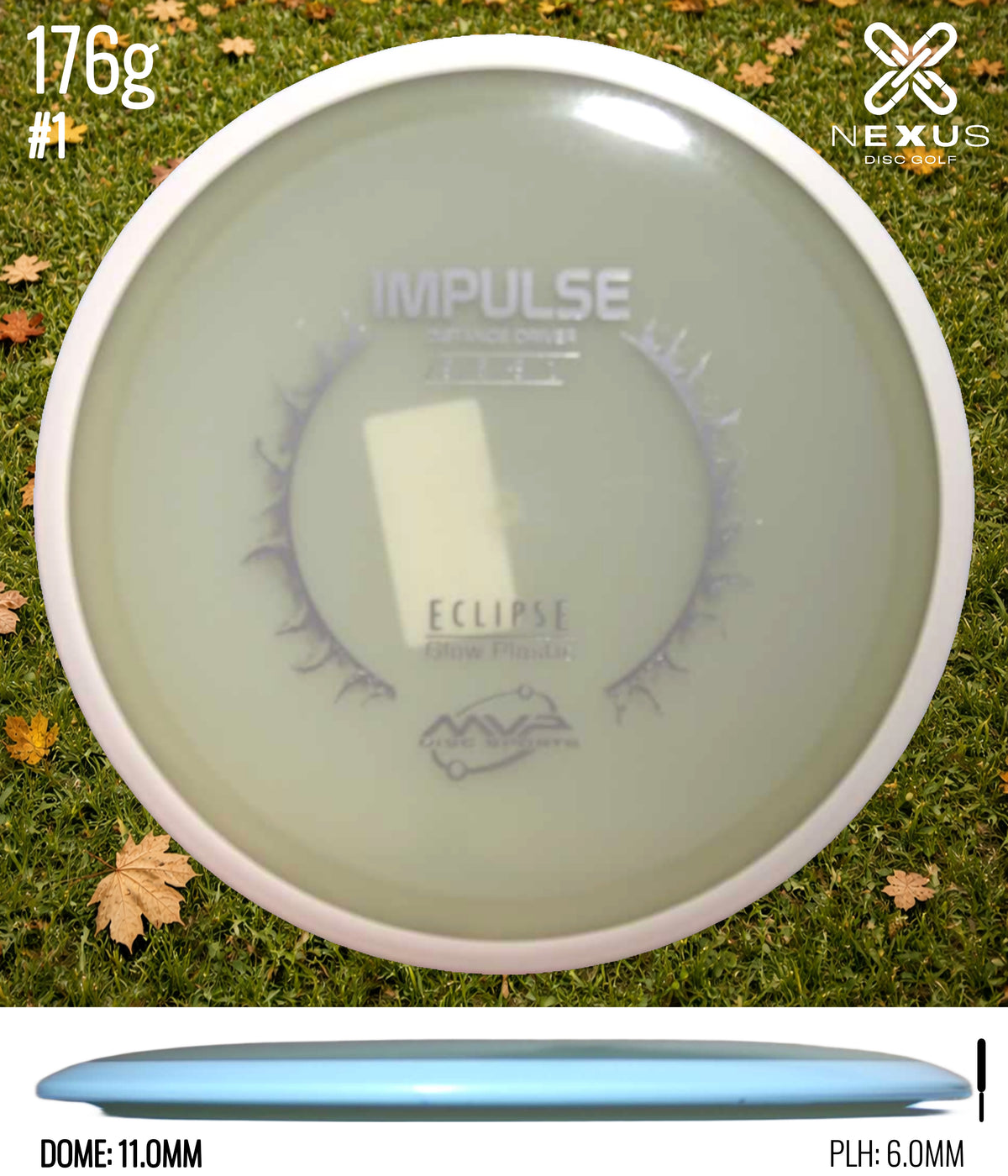 MVP Impulse Eclipse 1.0 Glow/Silver 176g