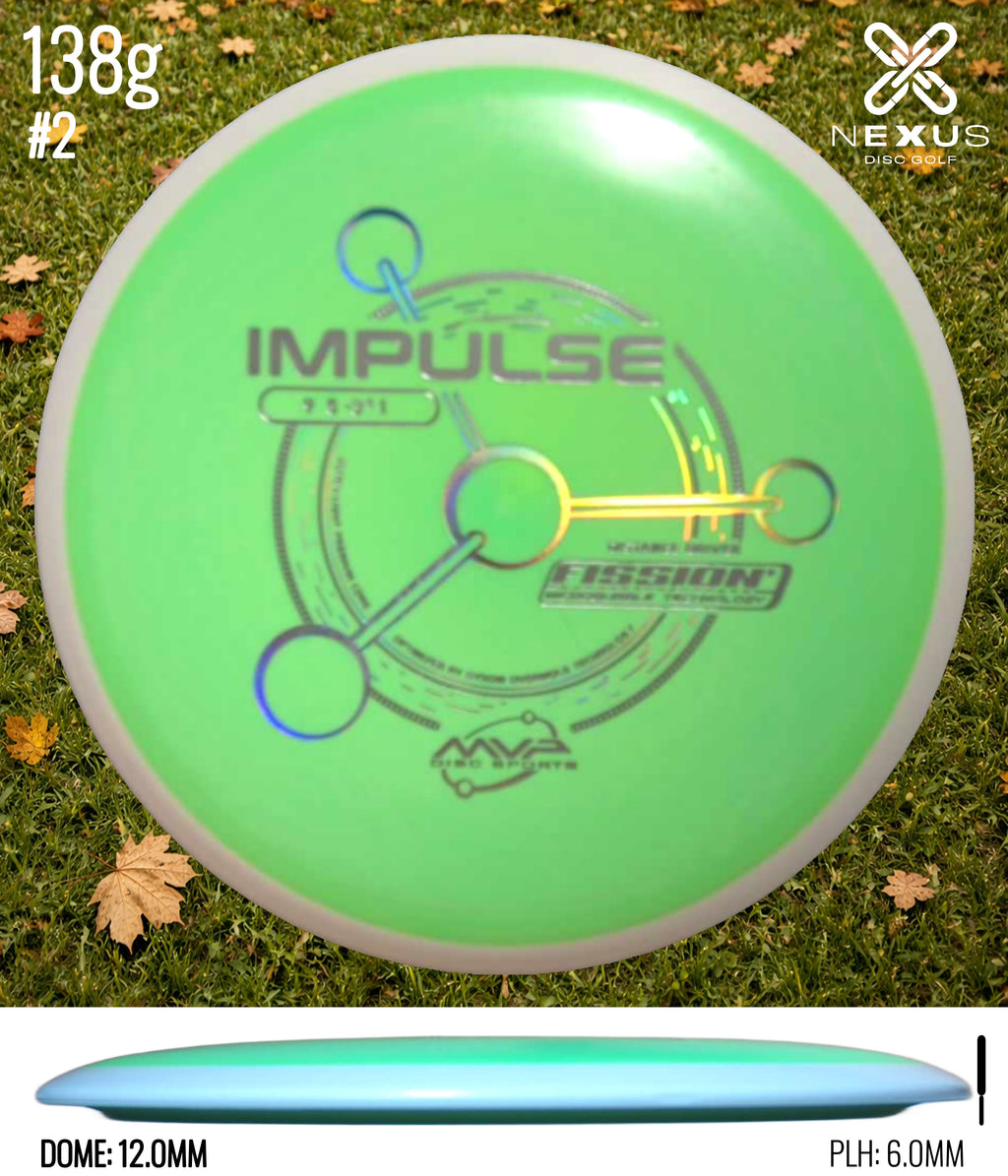MVP Impulse Fission Green/Rainbow Holo 138g