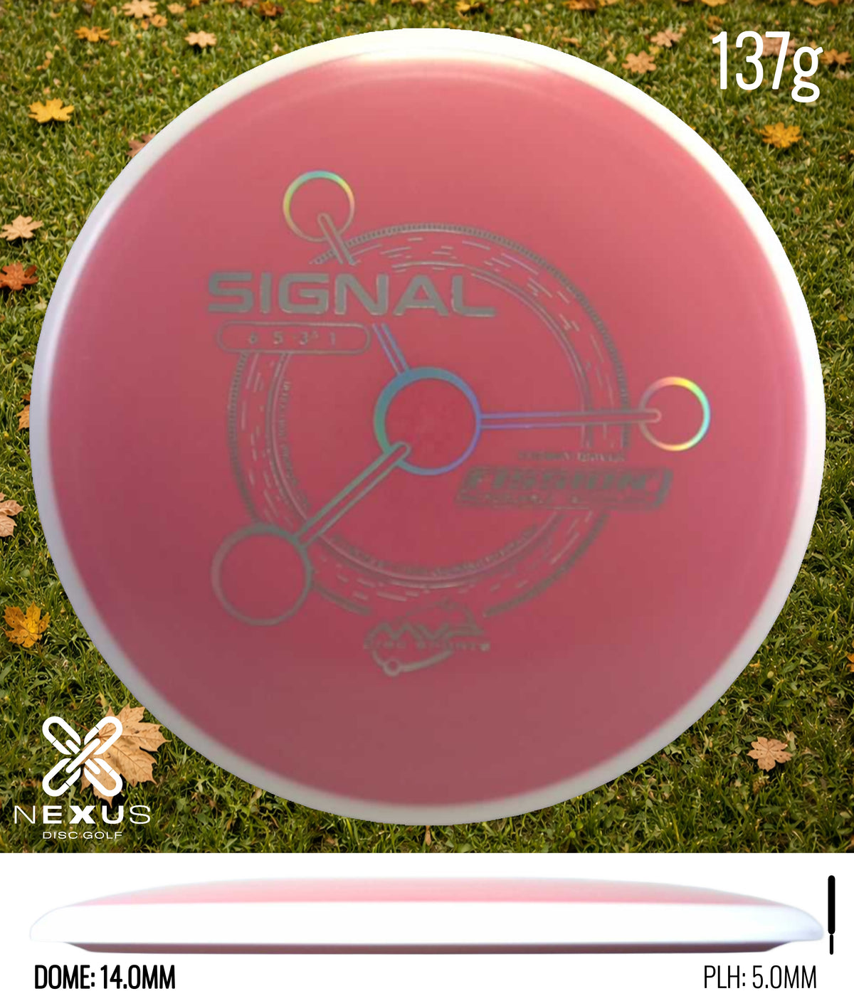 MVP Ion Pink/Rainbow Holo 137g