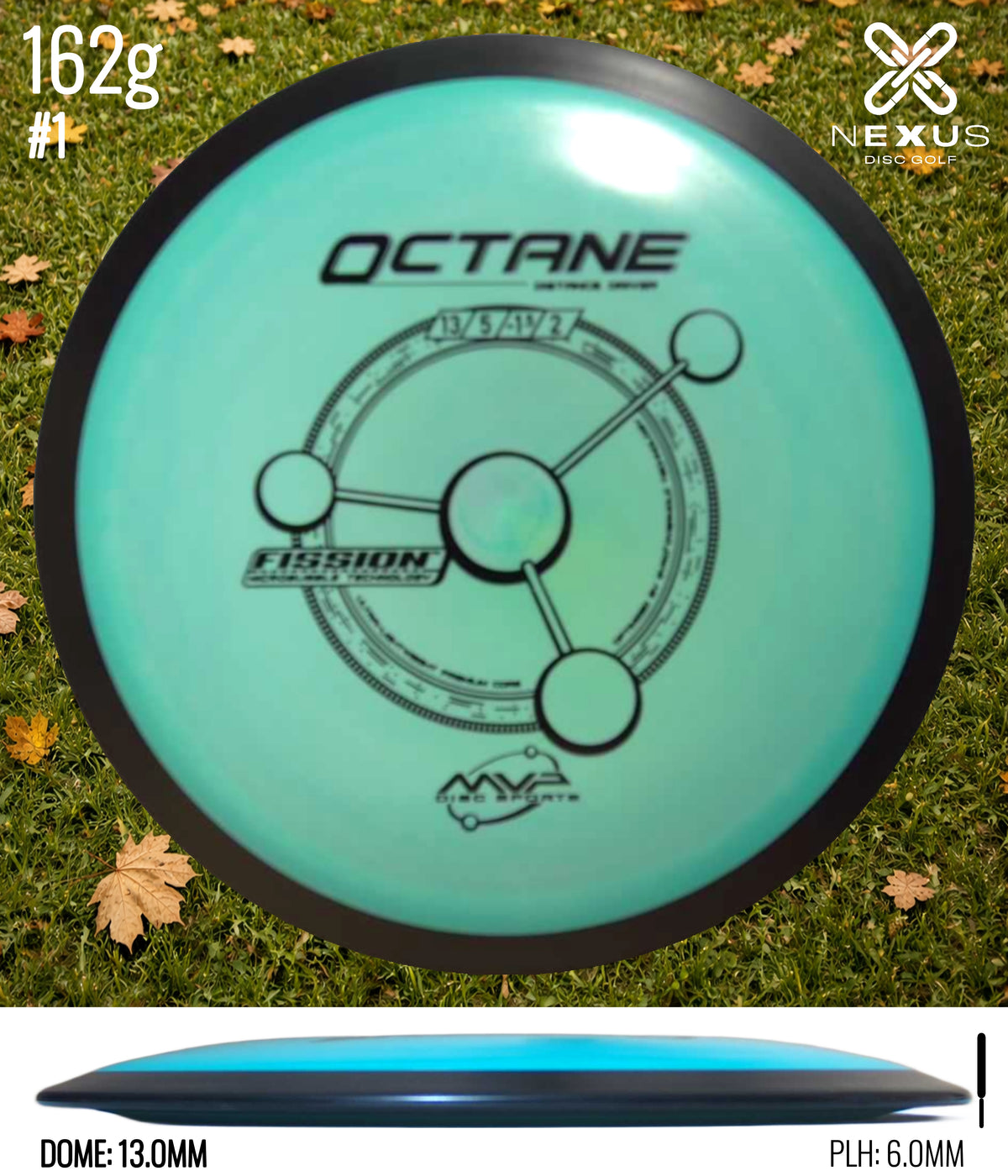 MVP Ion Turquoise/Black 162g
