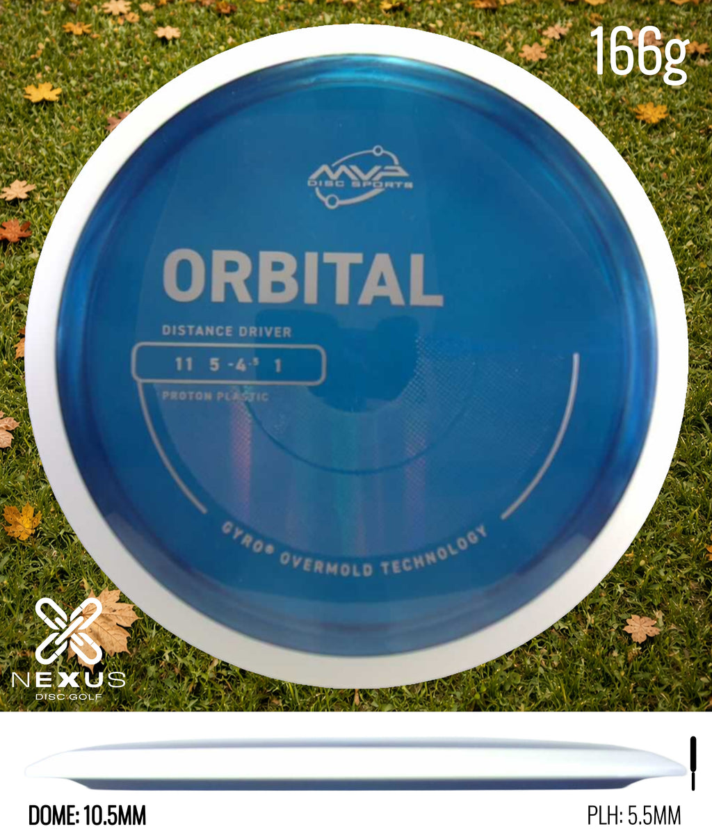 MVP Orbital Proton Blue/Silver 166g