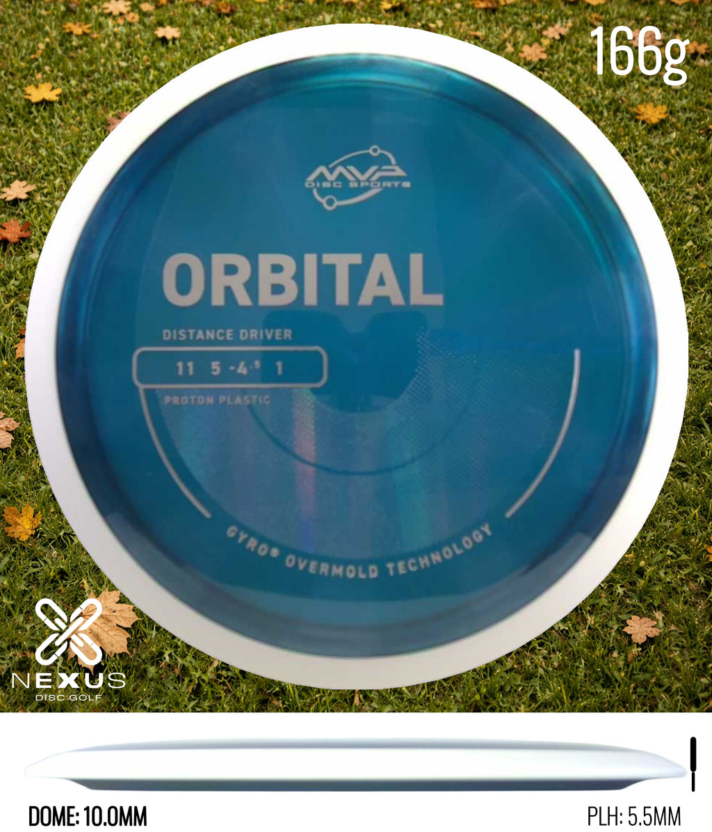 MVP Orbital Proton Blue/Silver 166g