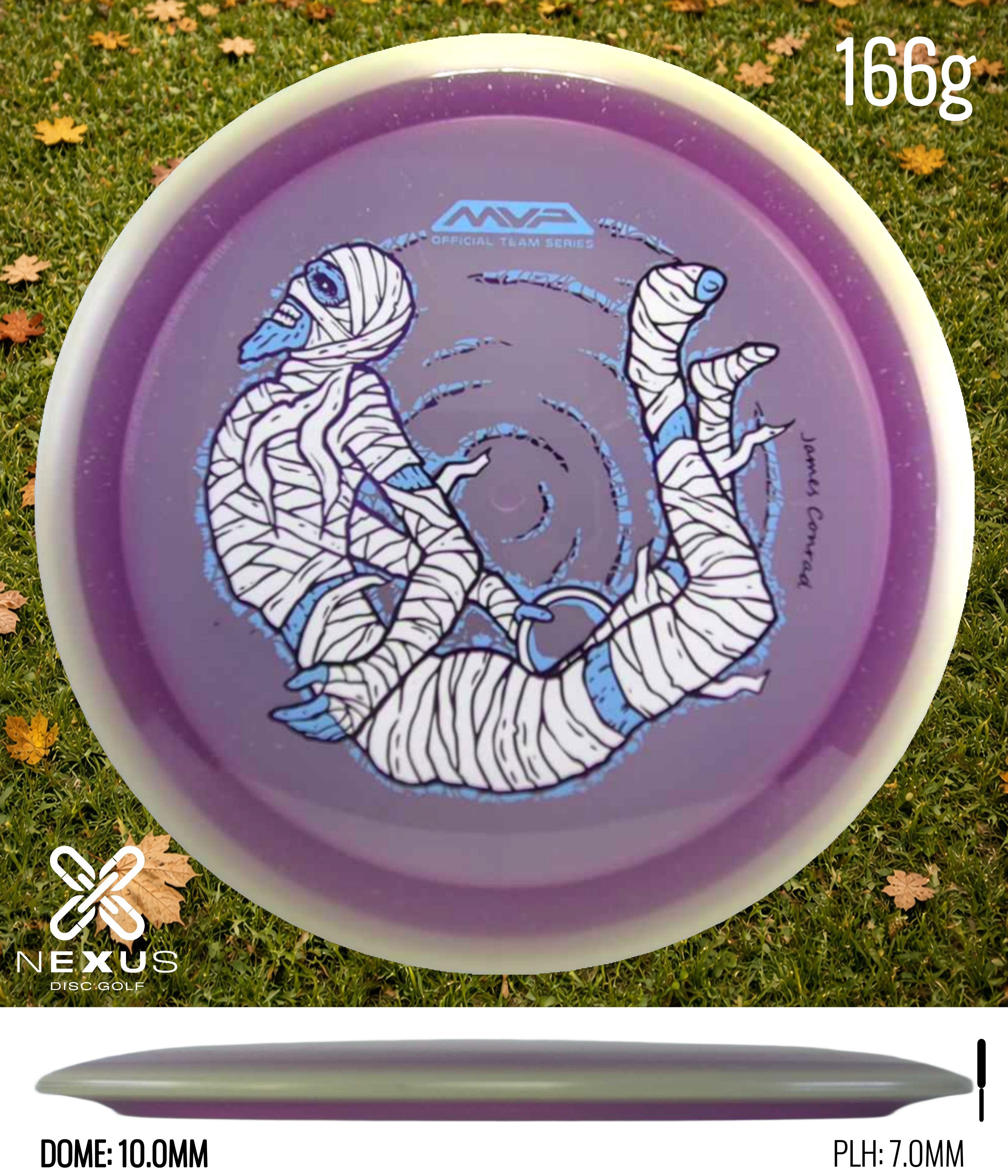 MVP Particle Proton Purple/White, Blue Metallic, Black 166g