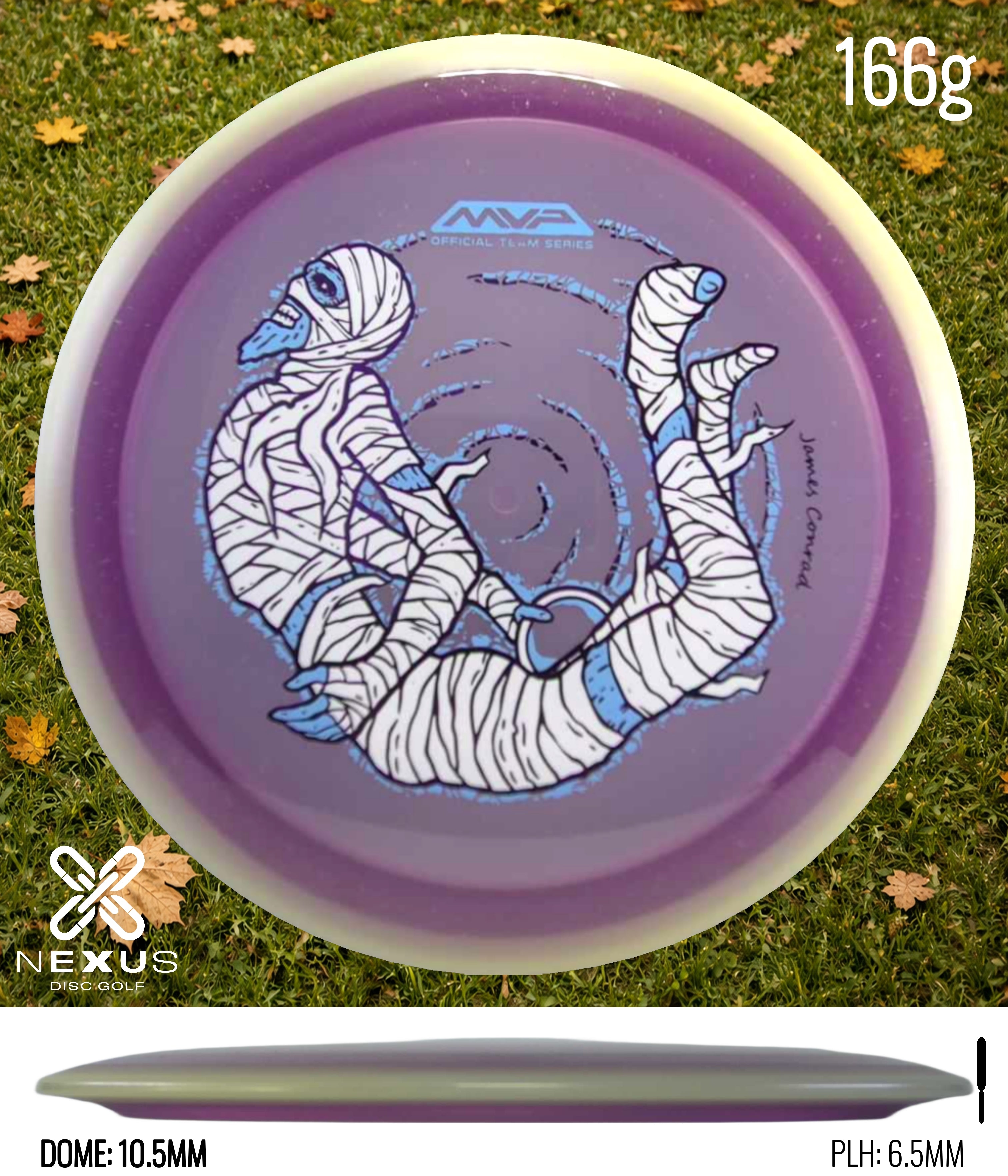 MVP Particle Proton Purple/White, Blue Metallic, Black 166g