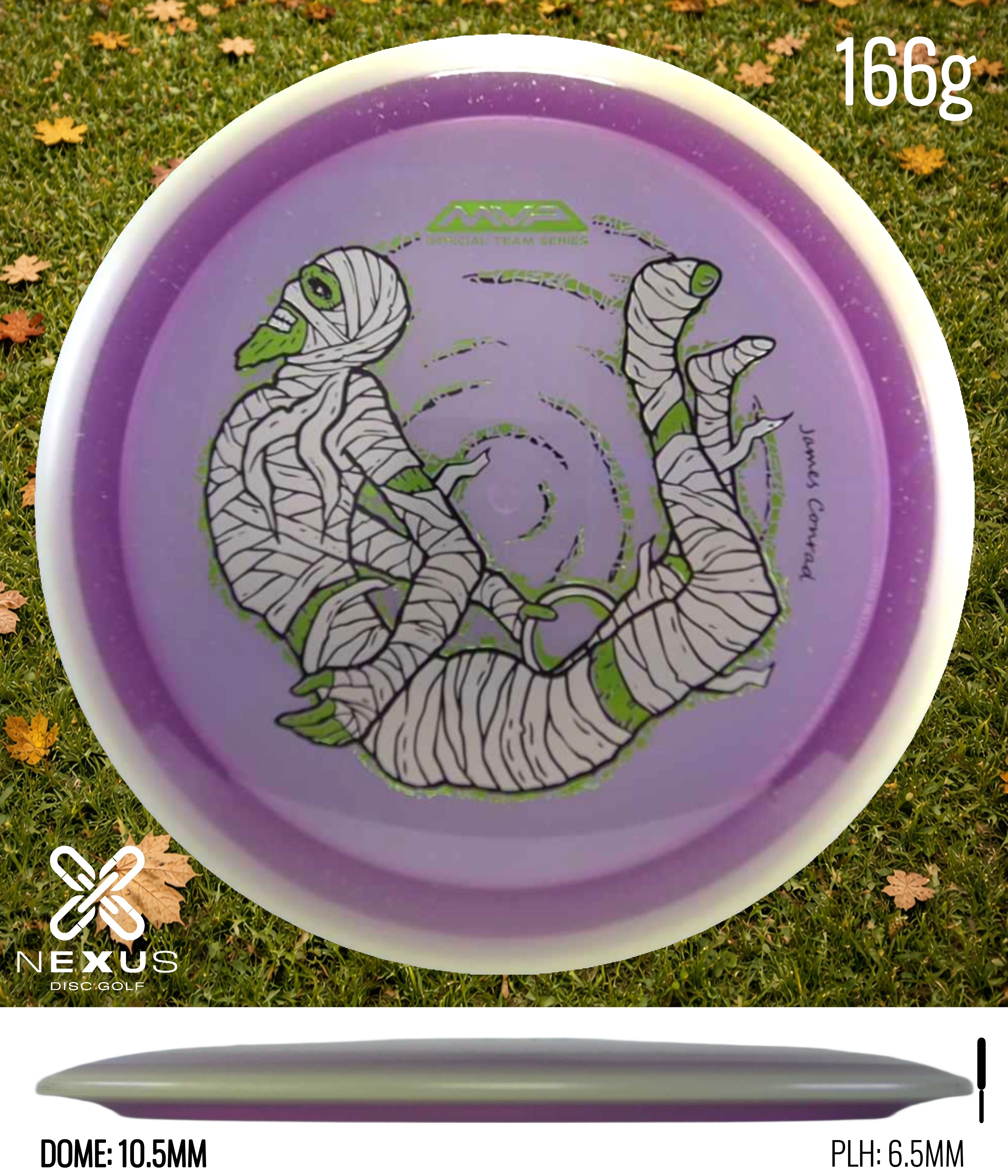 MVP Particle Proton Purple/White, Green Metallic, Black 166g