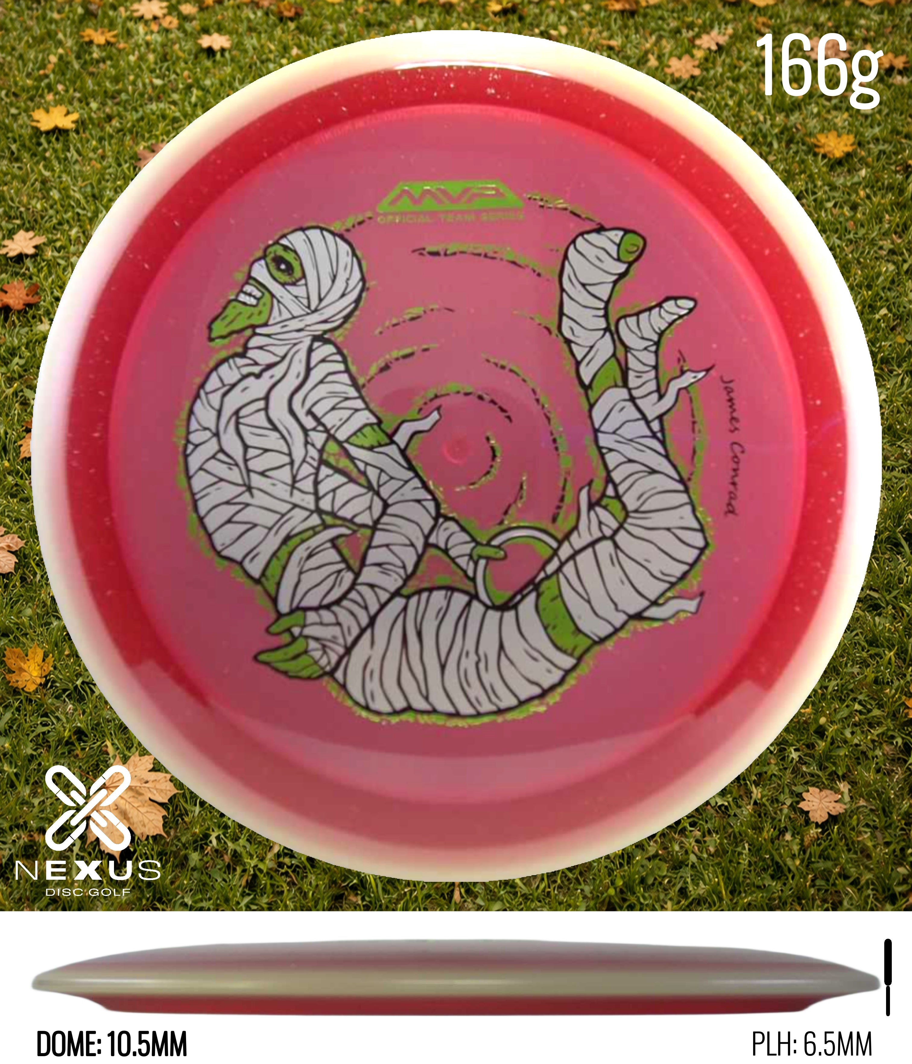 MVP Particle Proton Red/Multicolor 166g