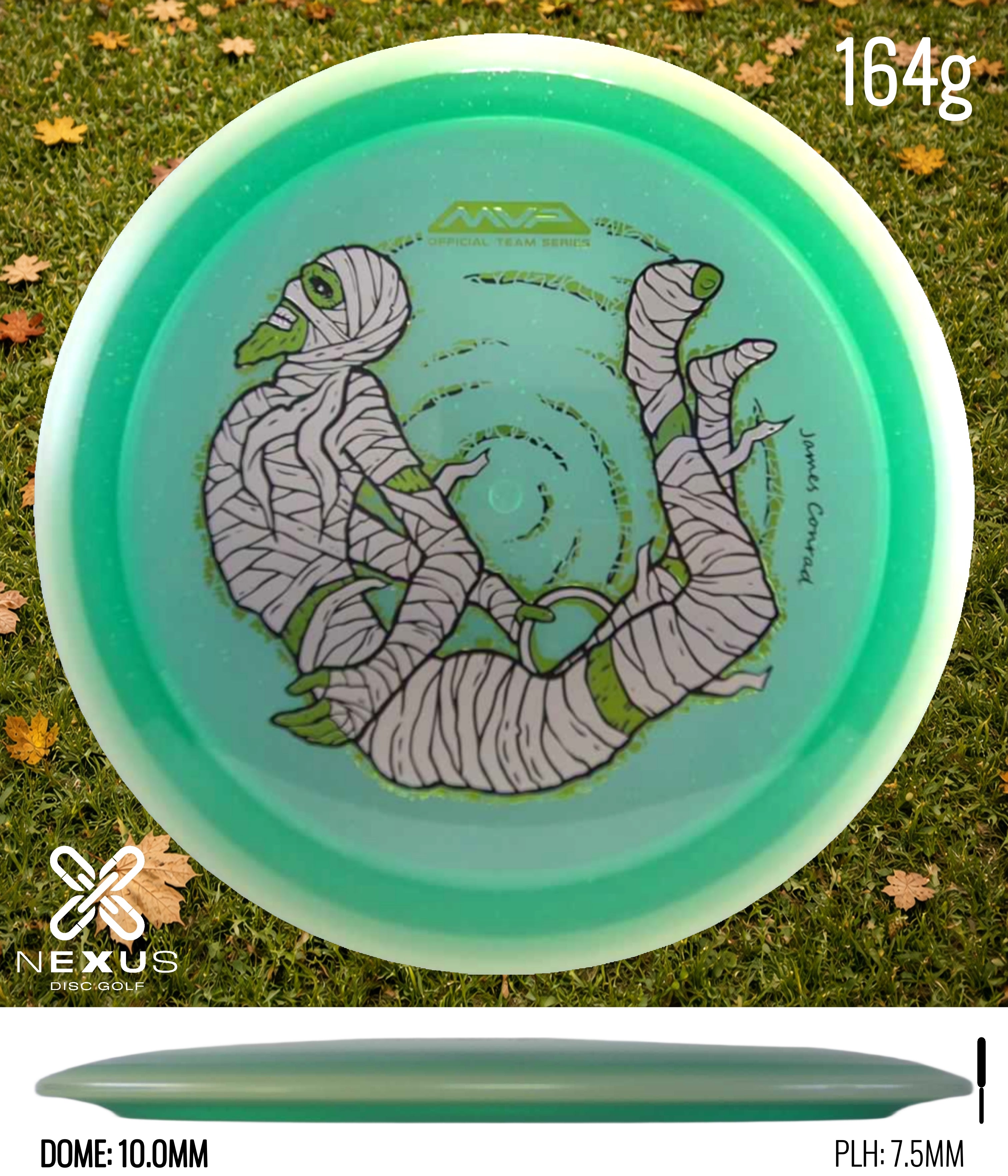 MVP Particle Proton Teal/White, Green Metallic, Black 164g