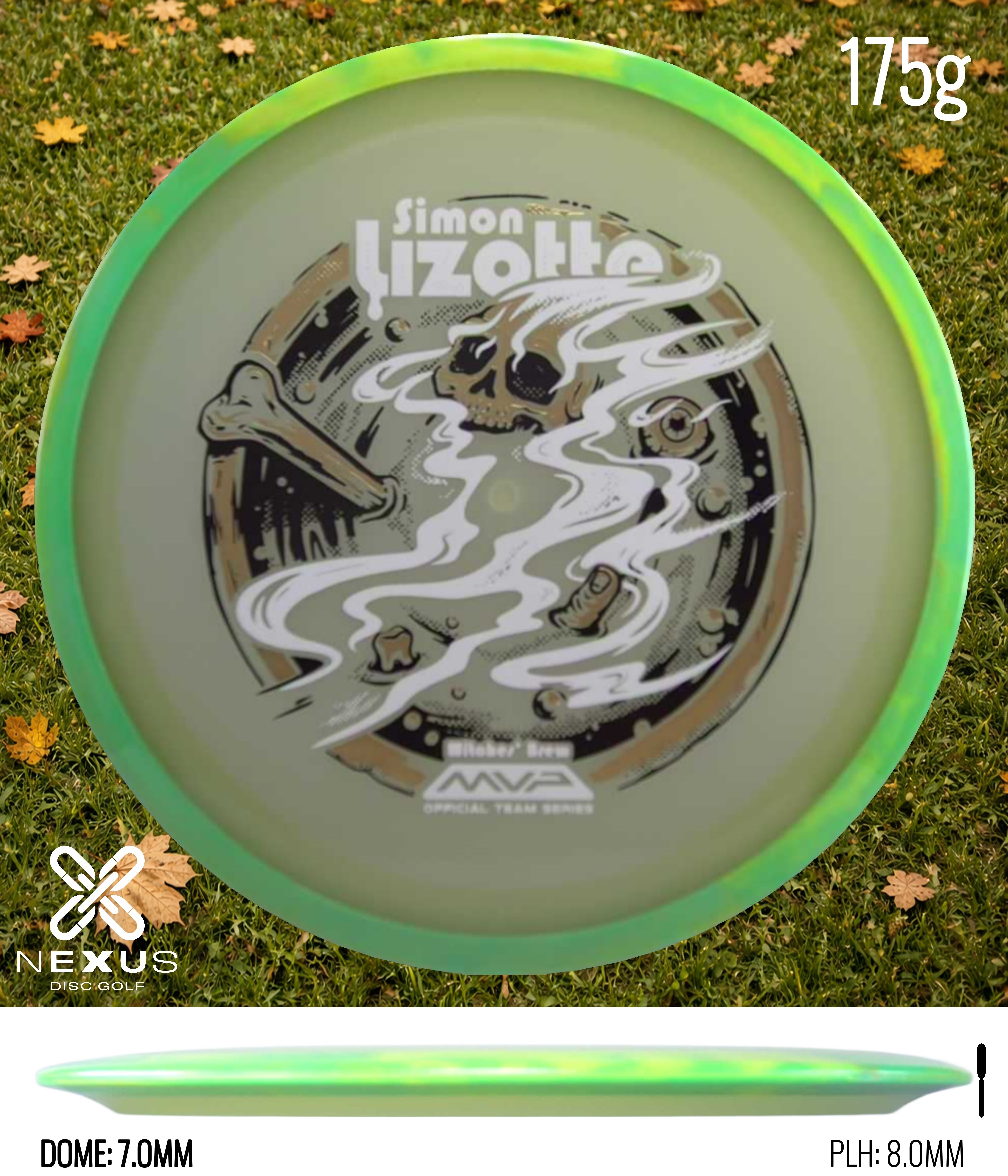 MVP (Pre-Order)Axiom Eclipse Aspect – Simon Lizotte Halloween Team Series Glow/Gold/Green 175g