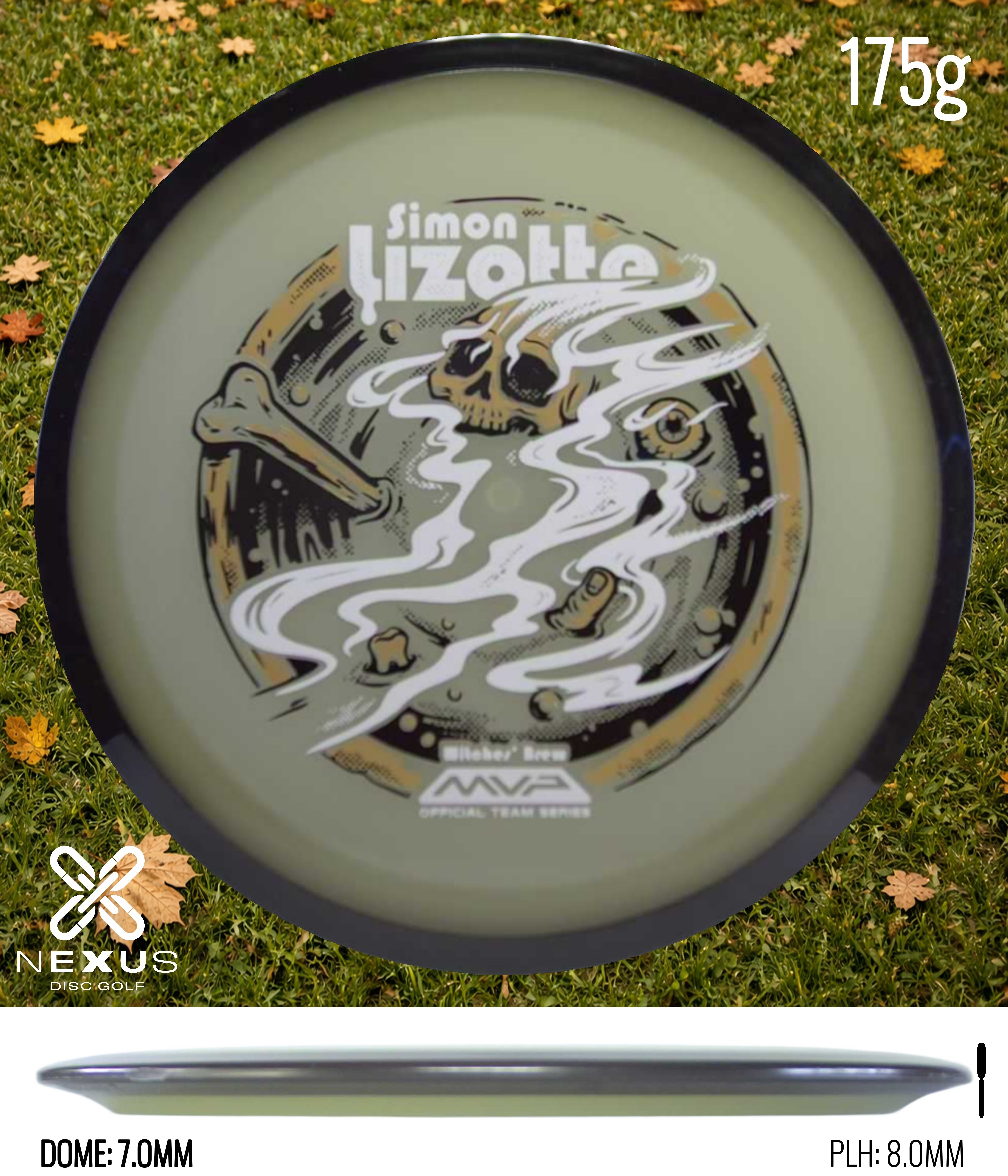MVP (Pre-Order)Axiom Eclipse Aspect – Simon Lizotte Halloween Team Series Glow/Green/Black 175g