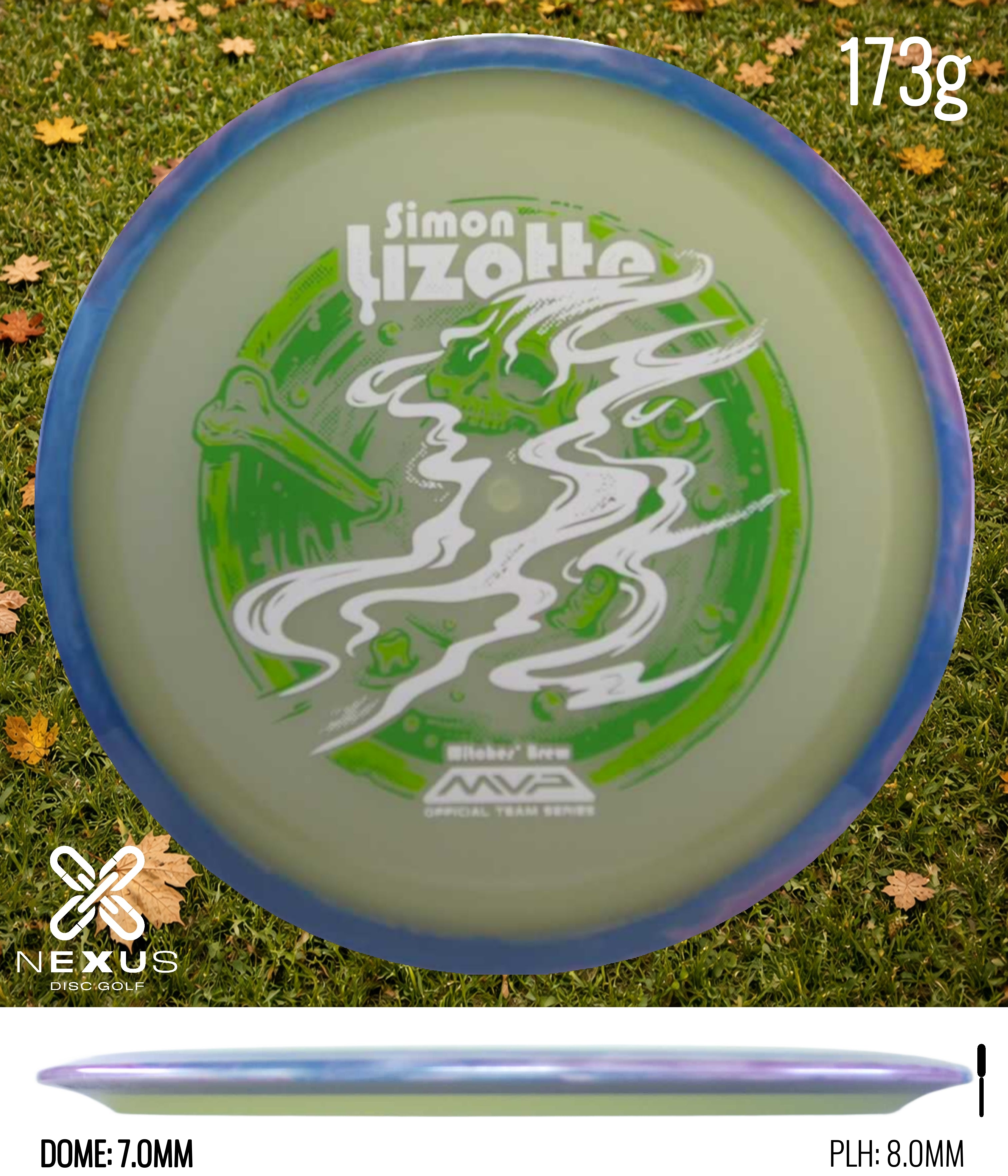MVP (Pre-Order)Axiom Eclipse Aspect – Simon Lizotte Halloween Team Series Glow/Green/Blue 173g