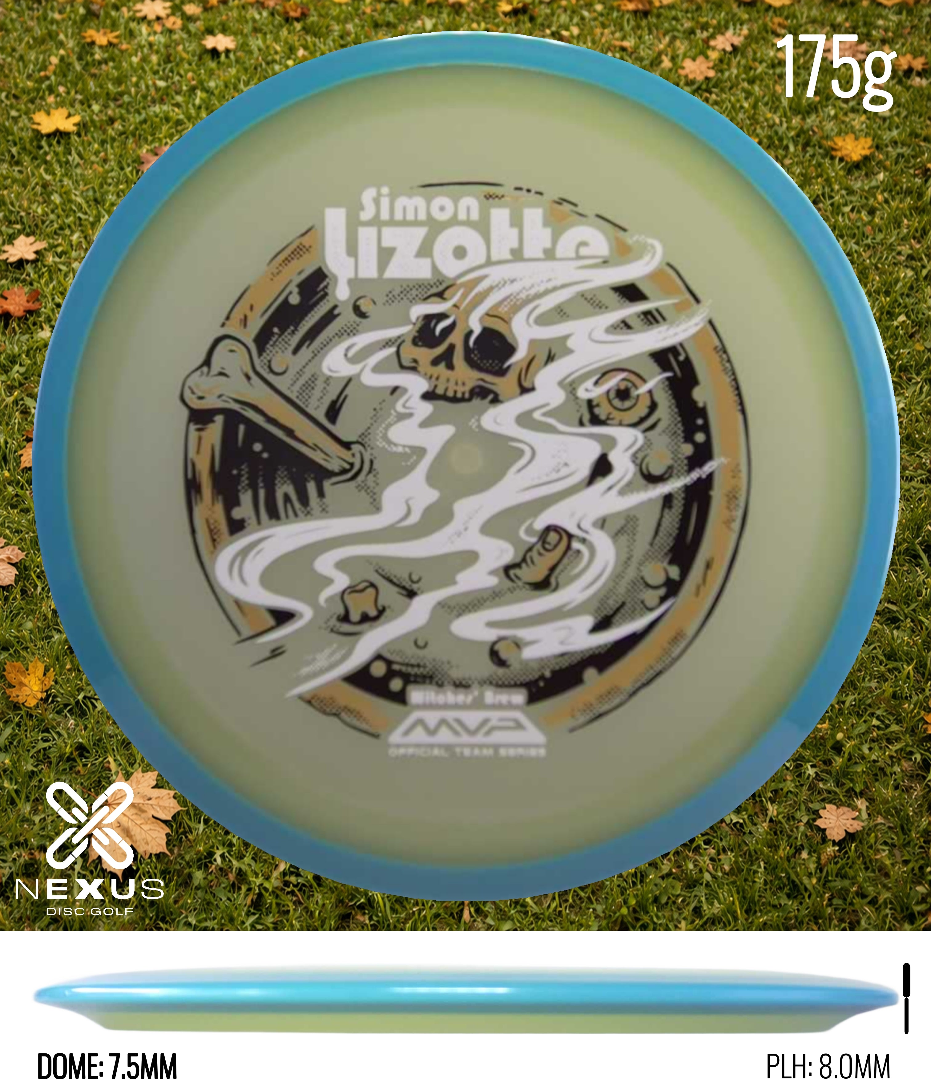 MVP (Pre-Order)Axiom Eclipse Aspect – Simon Lizotte Halloween Team Series Glow/Green/Blue 175g