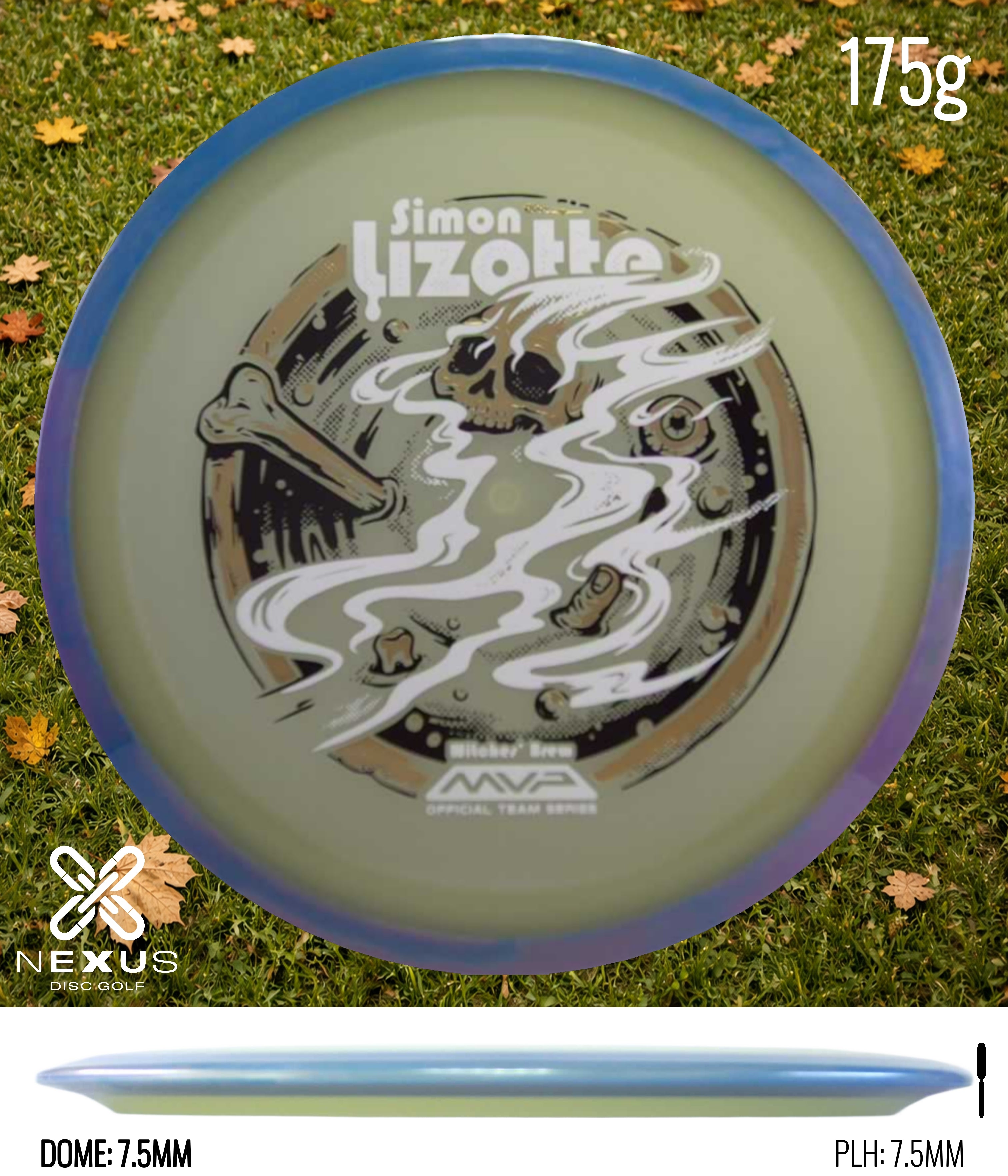MVP (Pre-Order)Axiom Eclipse Aspect – Simon Lizotte Halloween Team Series Glow/Green/Blue 175g