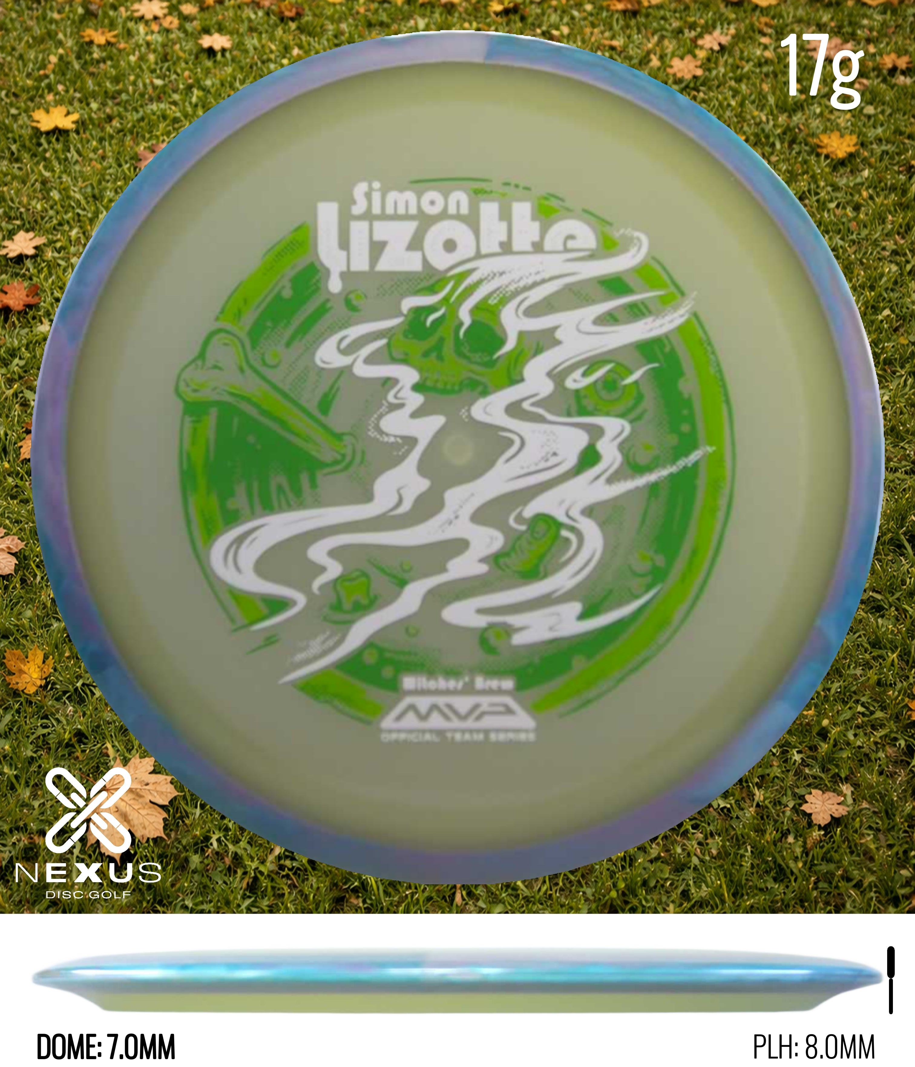 MVP (Pre-Order)Axiom Eclipse Aspect – Simon Lizotte Halloween Team Series Glow/Green/Blue 17g
