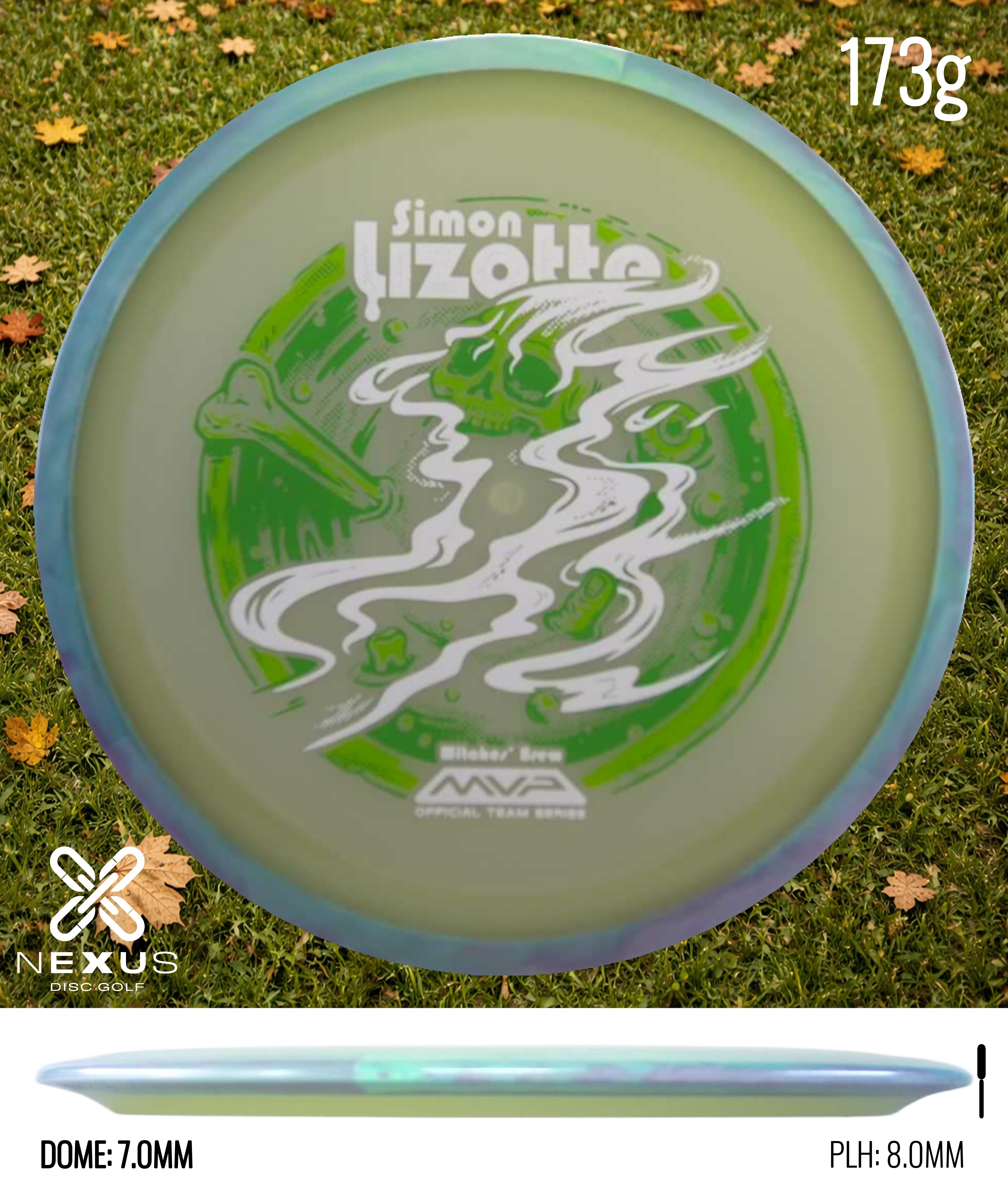 MVP (Pre-Order)Axiom Eclipse Aspect – Simon Lizotte Halloween Team Series Glow/Green/Light Blue 173g