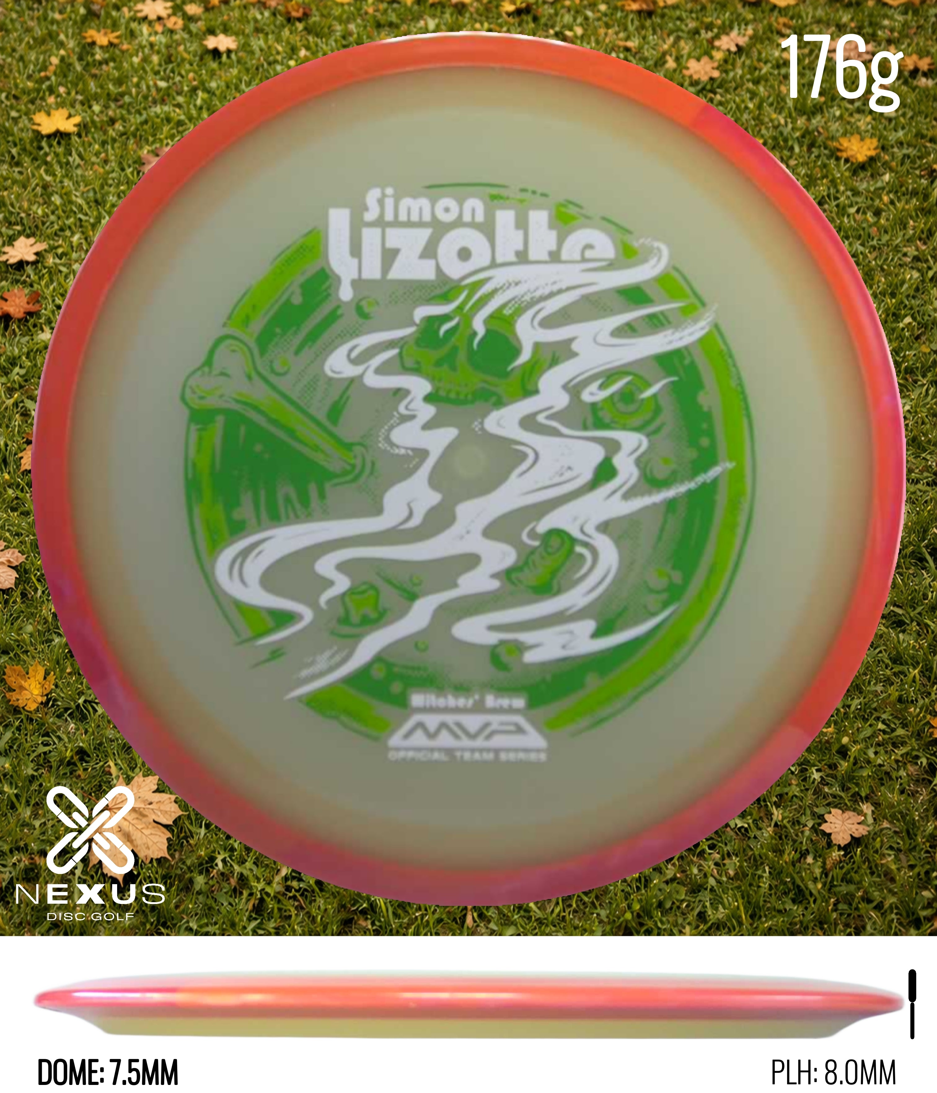 MVP (Pre-Order)Axiom Eclipse Aspect – Simon Lizotte Halloween Team Series Glow/Green/Mandarin 176g