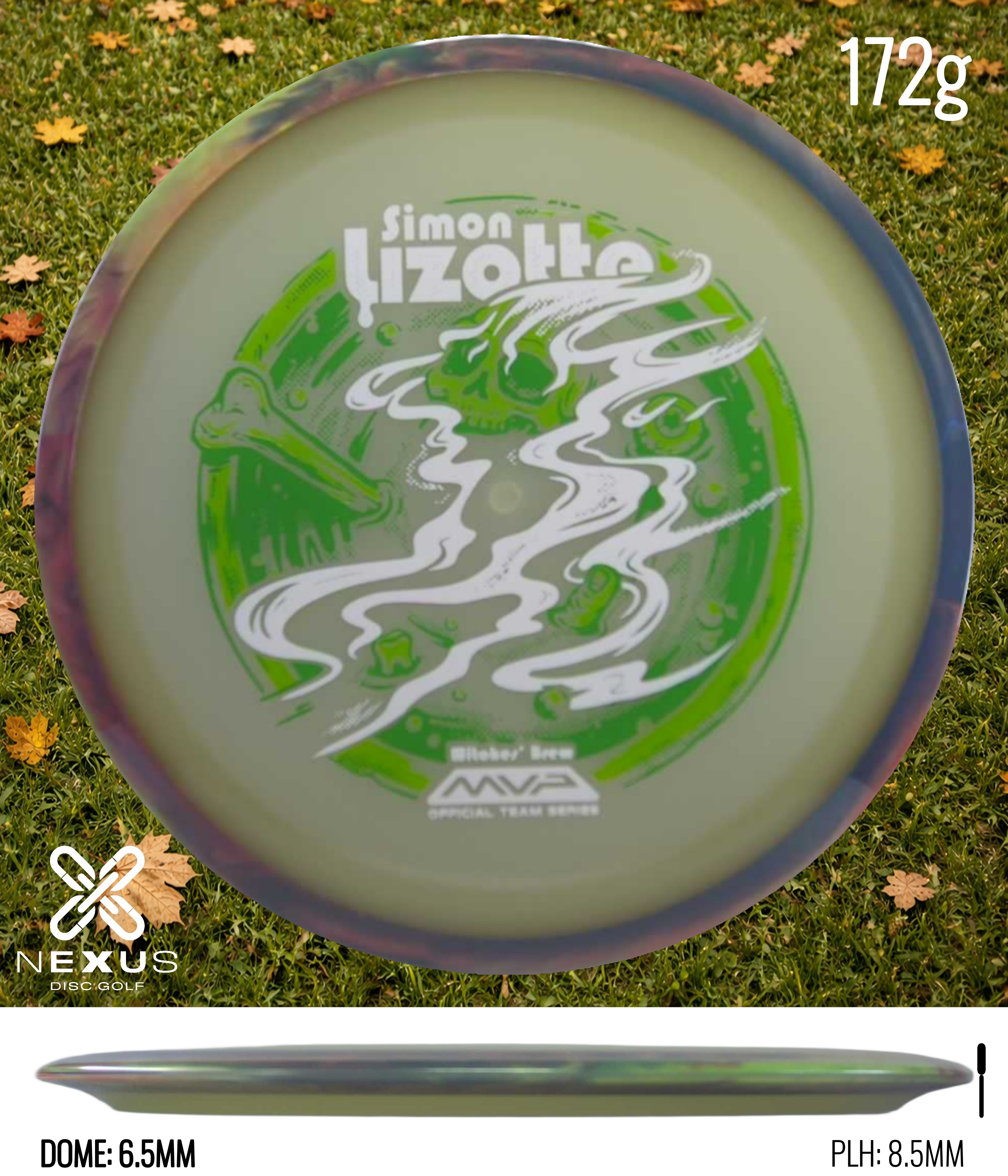 MVP (Pre-Order)Axiom Eclipse Aspect – Simon Lizotte Halloween Team Series Glow/Green/Multicolor 172g