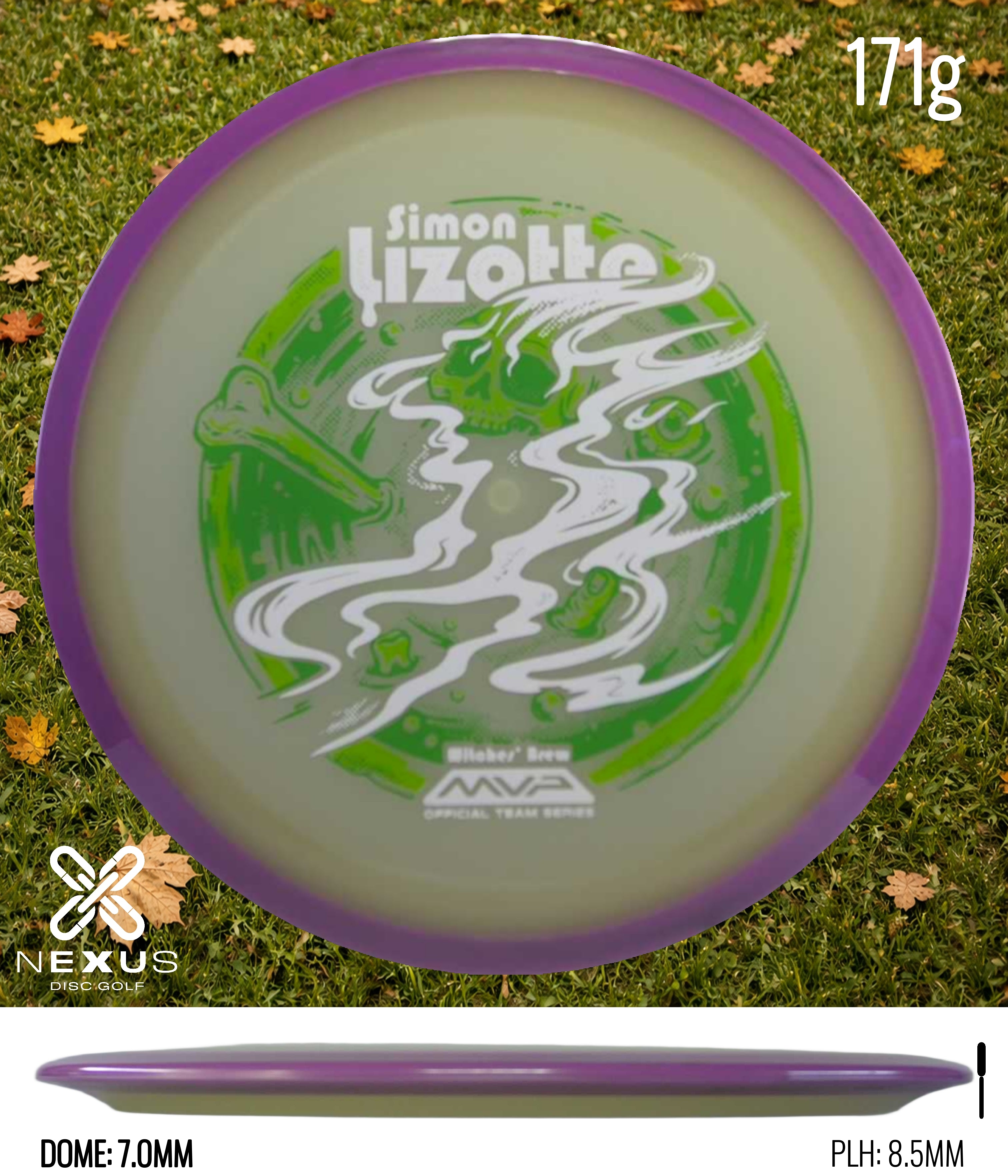MVP (Pre-Order)Axiom Eclipse Aspect – Simon Lizotte Halloween Team Series Glow/Green/Purple 171g
