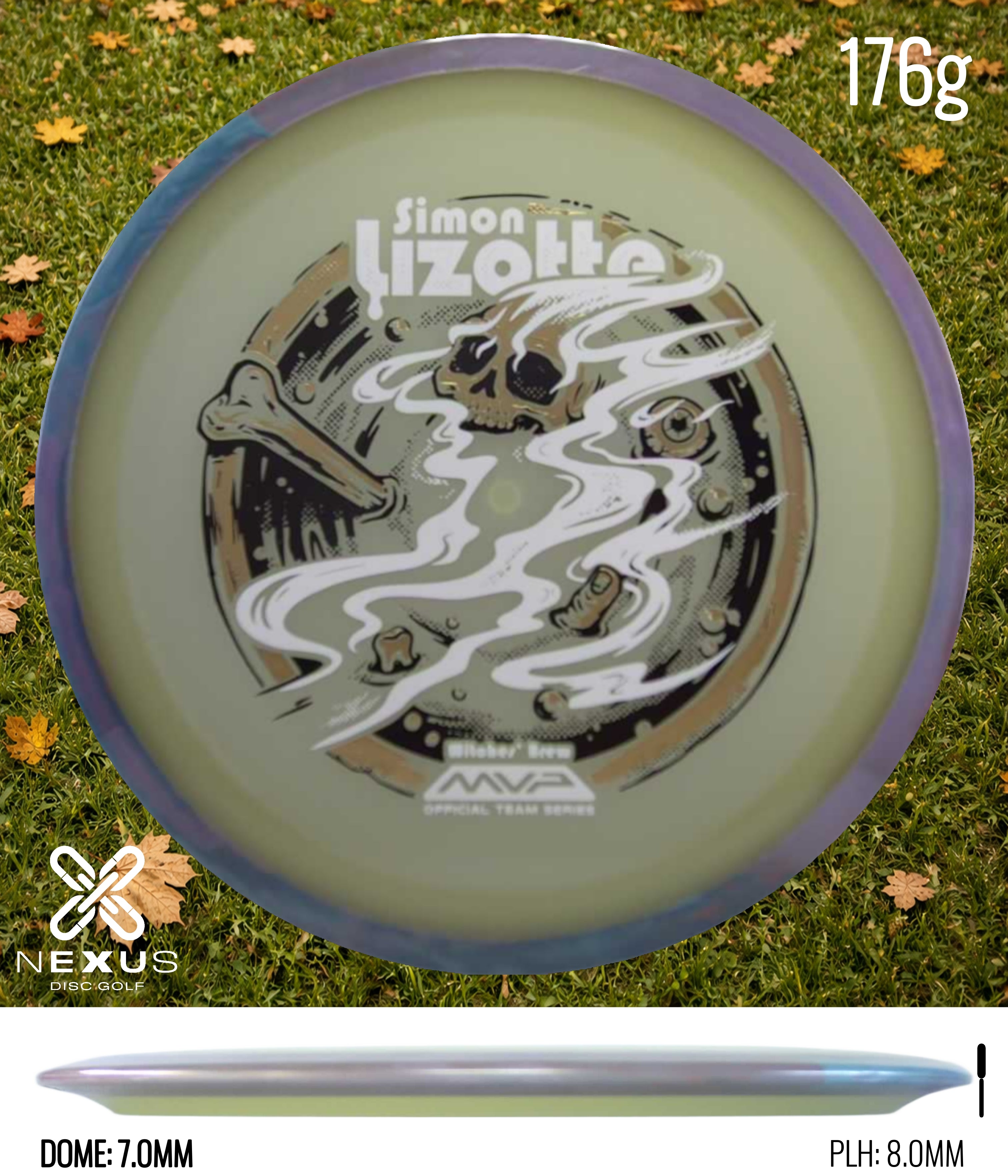 MVP (Pre-Order)Axiom Eclipse Aspect – Simon Lizotte Halloween Team Series Glow/Green/Purple 176g
