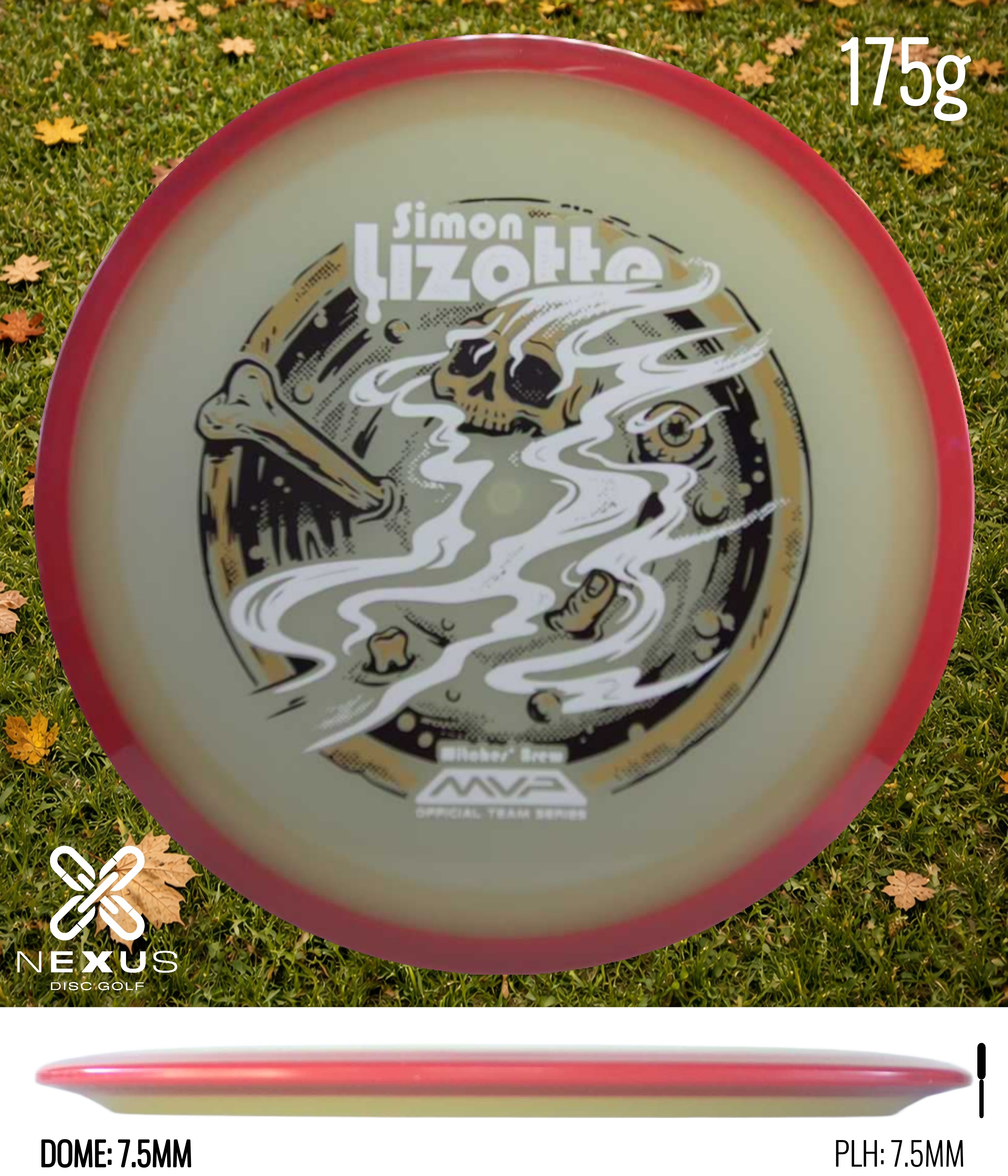 MVP (Pre-Order)Axiom Eclipse Aspect – Simon Lizotte Halloween Team Series Glow/Green/Red 175g