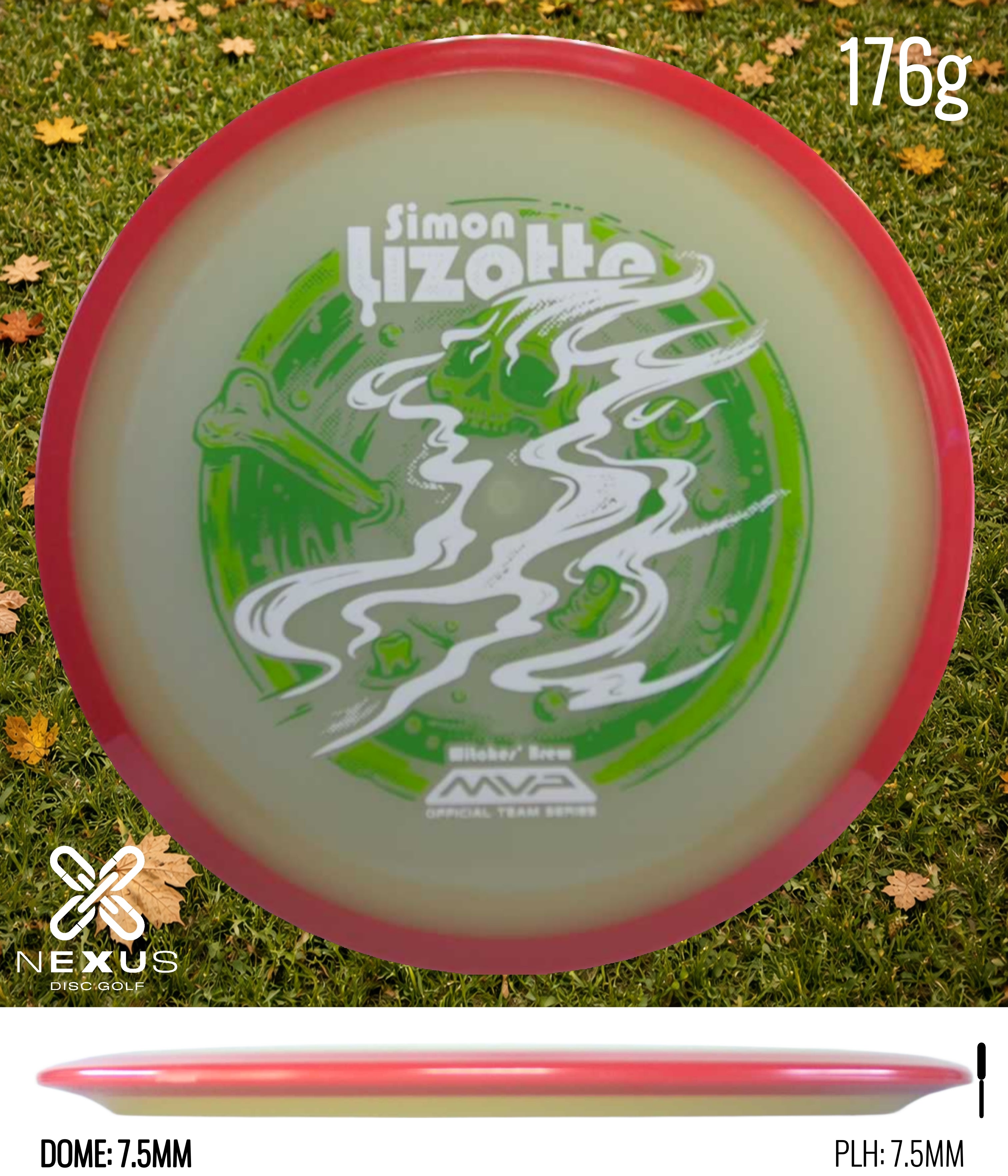 MVP (Pre-Order)Axiom Eclipse Aspect – Simon Lizotte Halloween Team Series Glow/Green/Red 176g