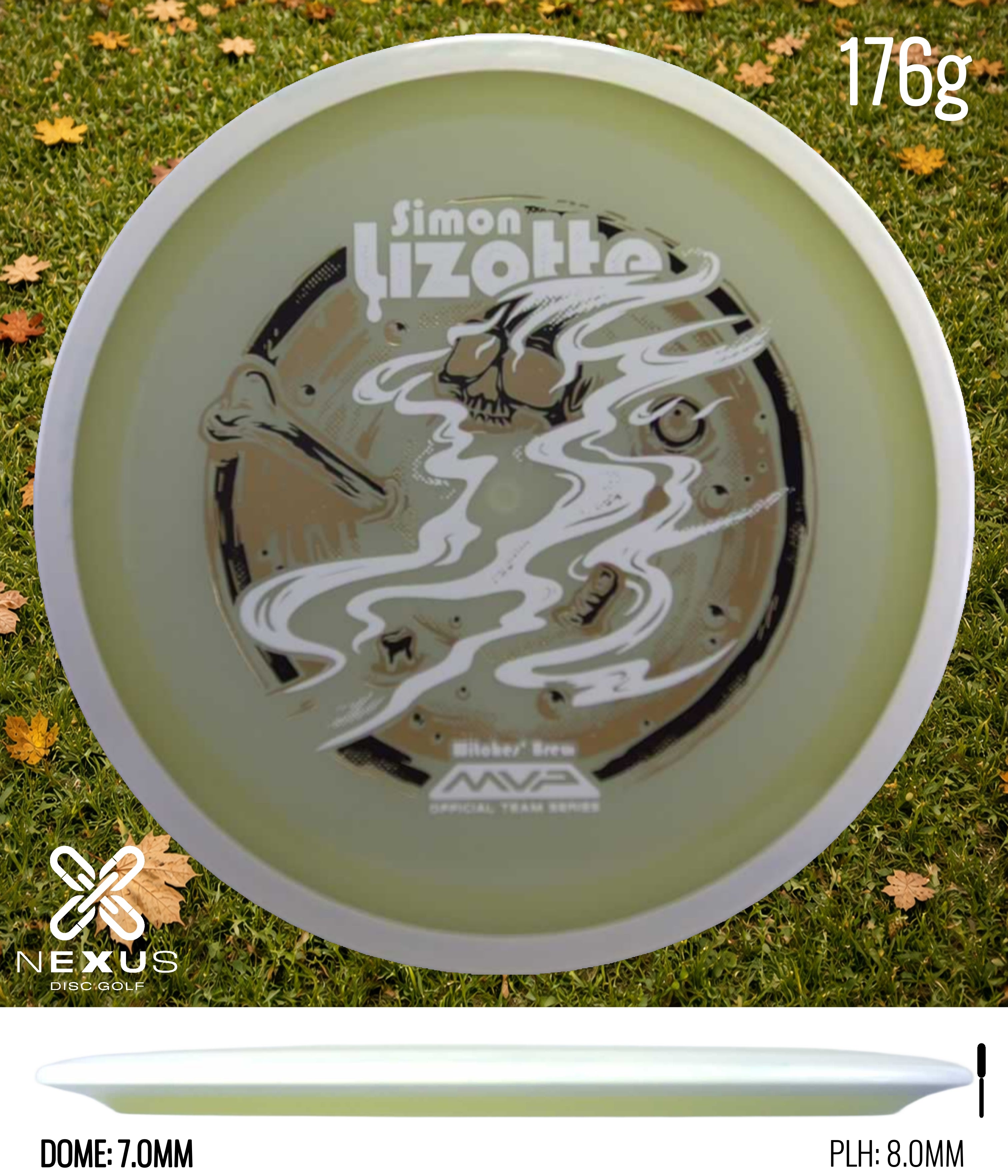 MVP (Pre-Order)Axiom Eclipse Aspect – Simon Lizotte Halloween Team Series Glow/Green/White 176g