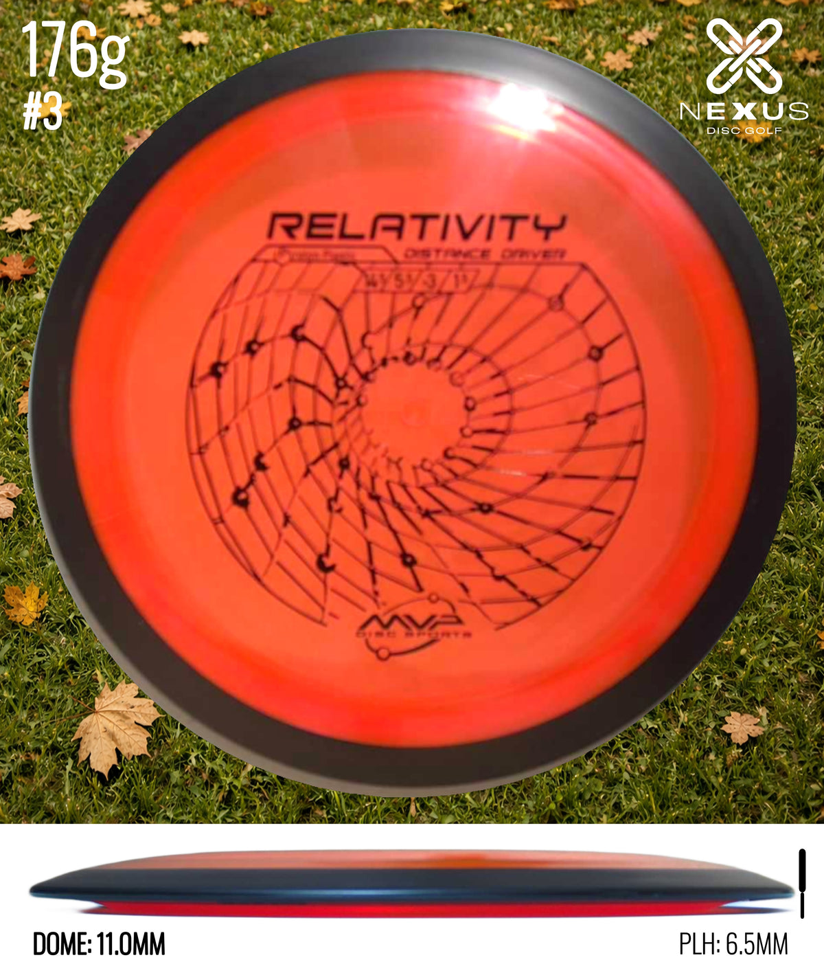 MVP Relativity Proton Orange/Black 176g