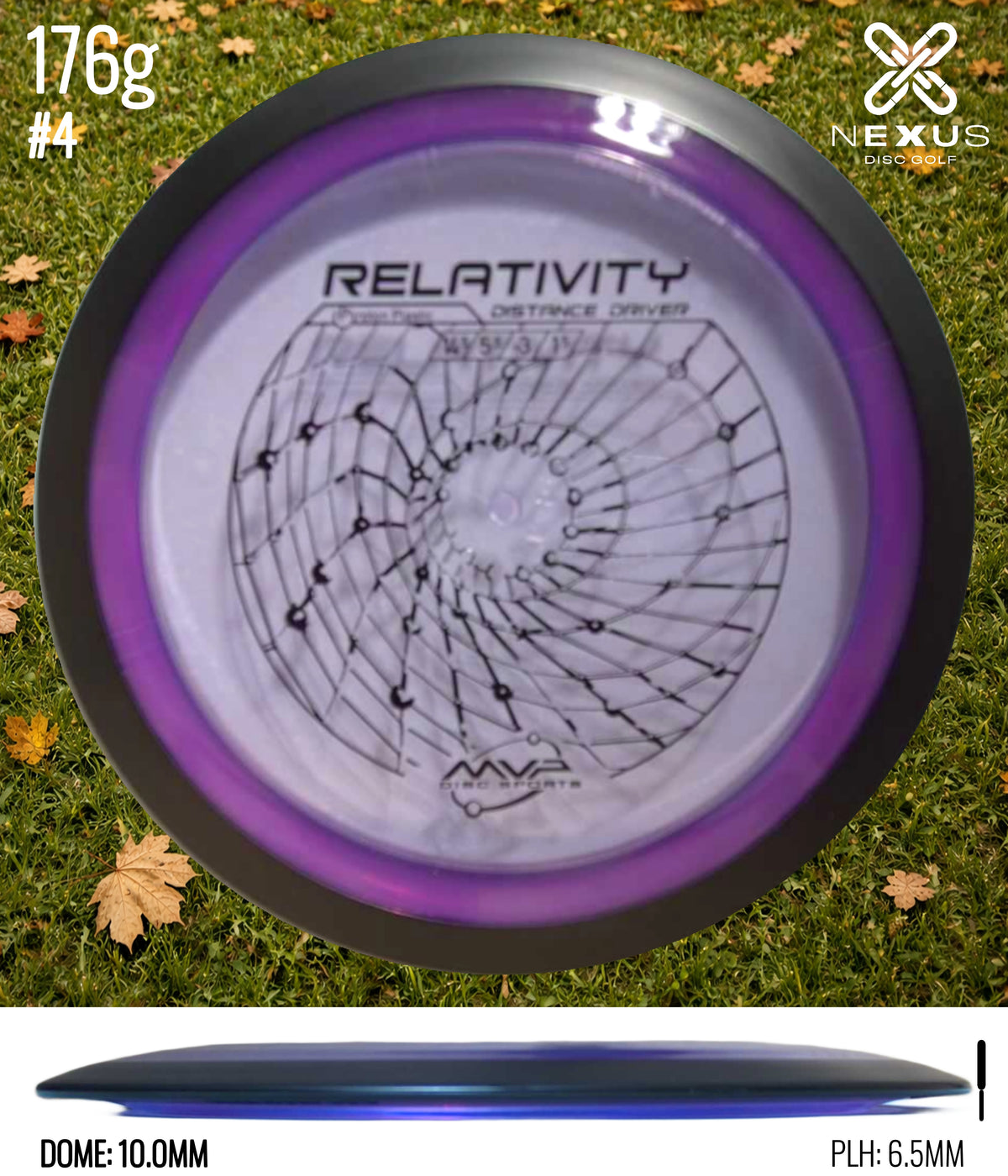 MVP Relativity Proton Purple/Black 176g