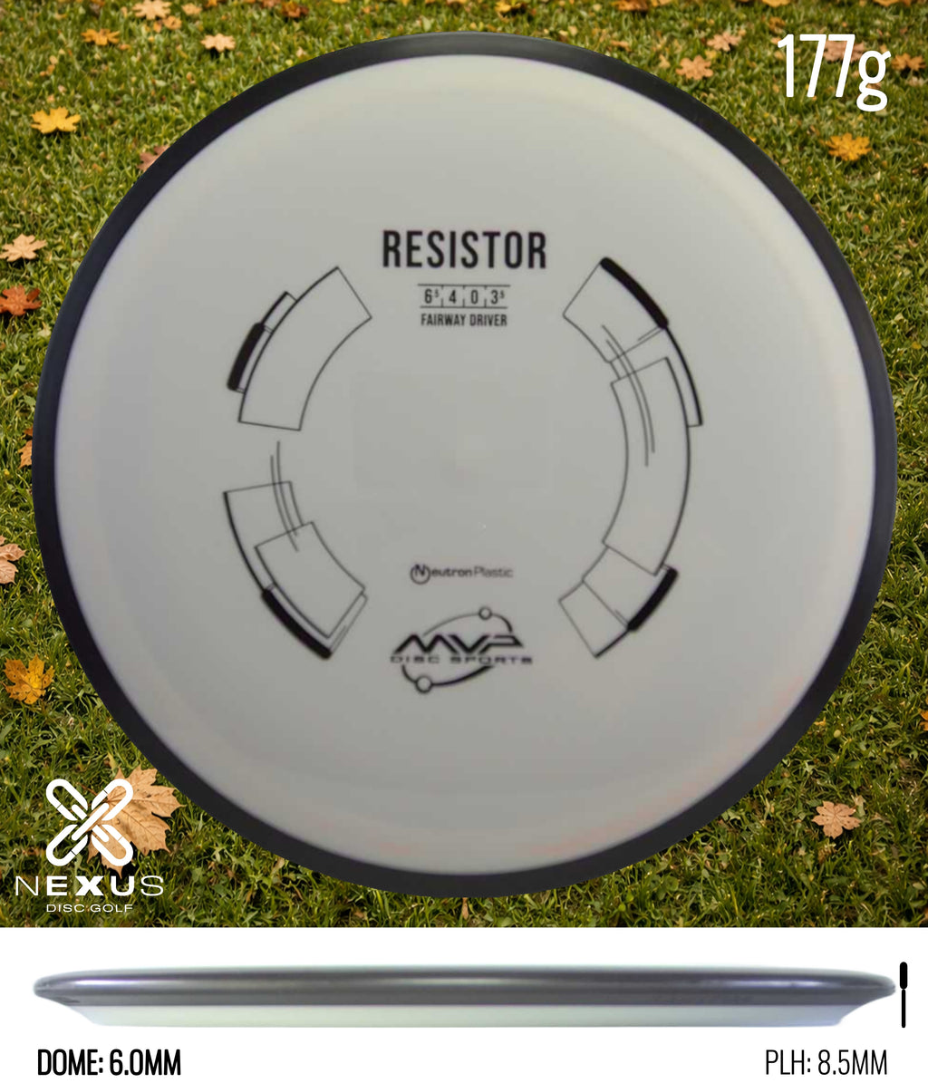 MVP Resistor Neutron White/Black 177g