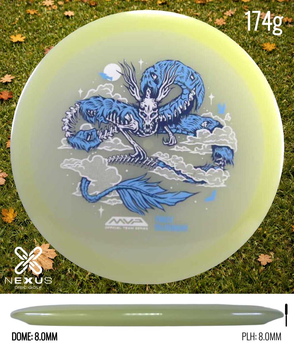 MVP Streamline Eclipse Ascend – Eagle McMahon Halloween Team Series Glow/Blue, White 174g