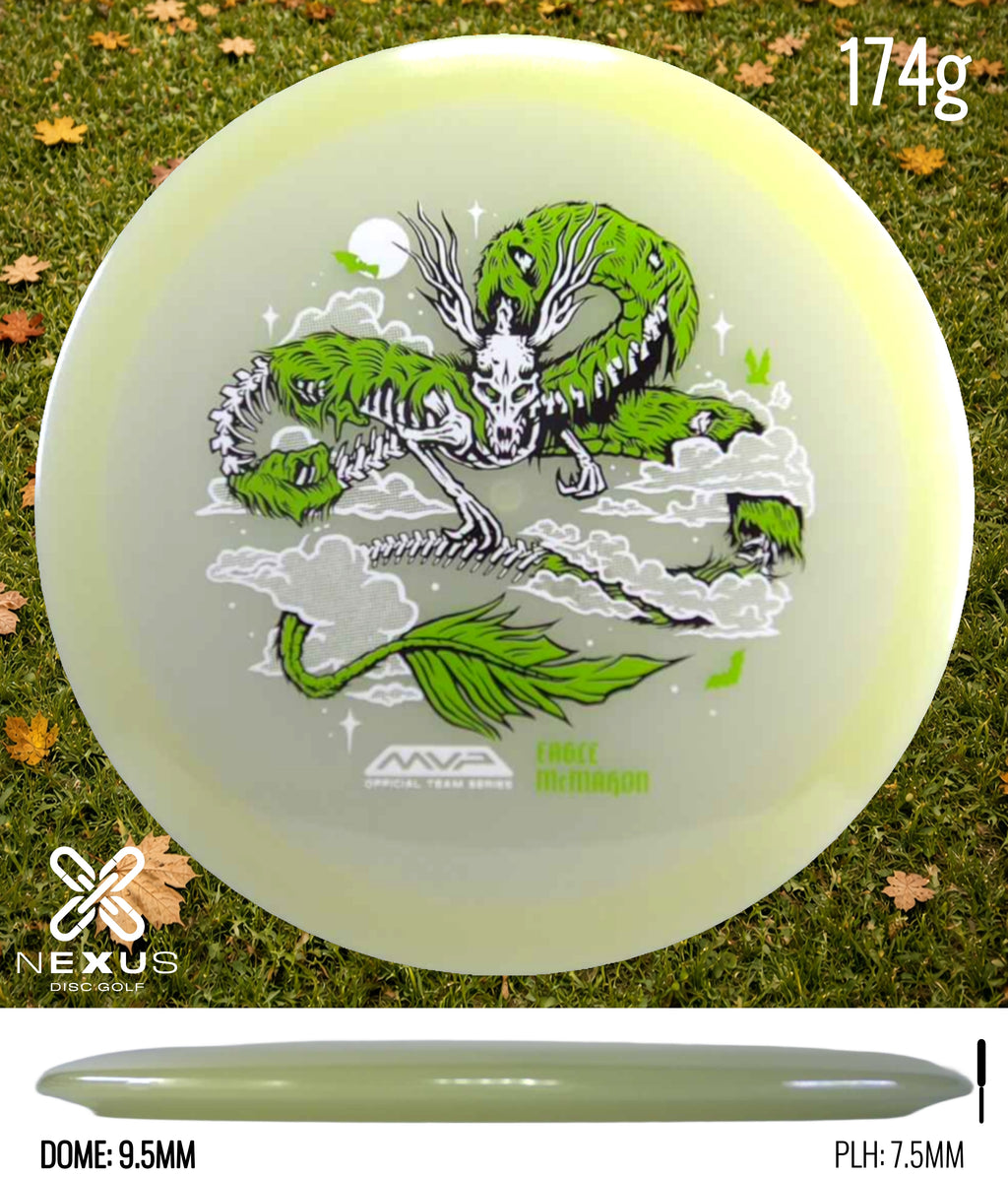 MVP Streamline Eclipse Ascend – Eagle McMahon Halloween Team Series Glow/Green, White 174g
