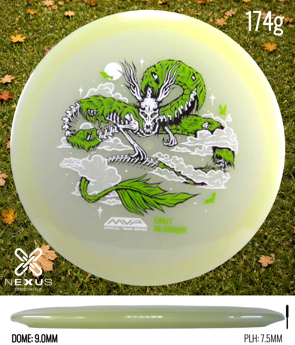 MVP Streamline Eclipse Ascend – Eagle McMahon Halloween Team Series Glow/Green, White 174g