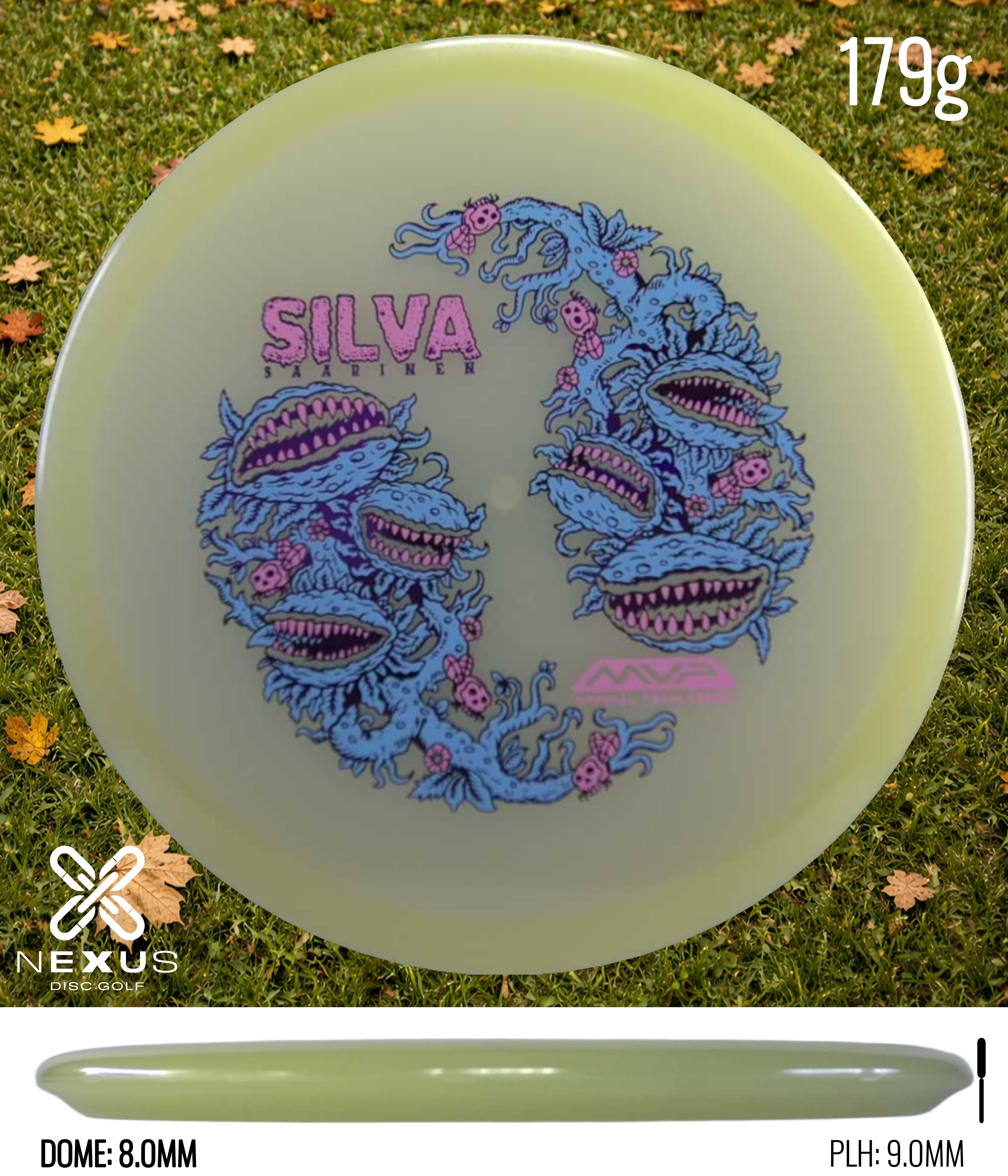 MVP Streamline Eclipse Echo – Silva Saarinen Halloween Team Series Glow/Blue/Pink 179g