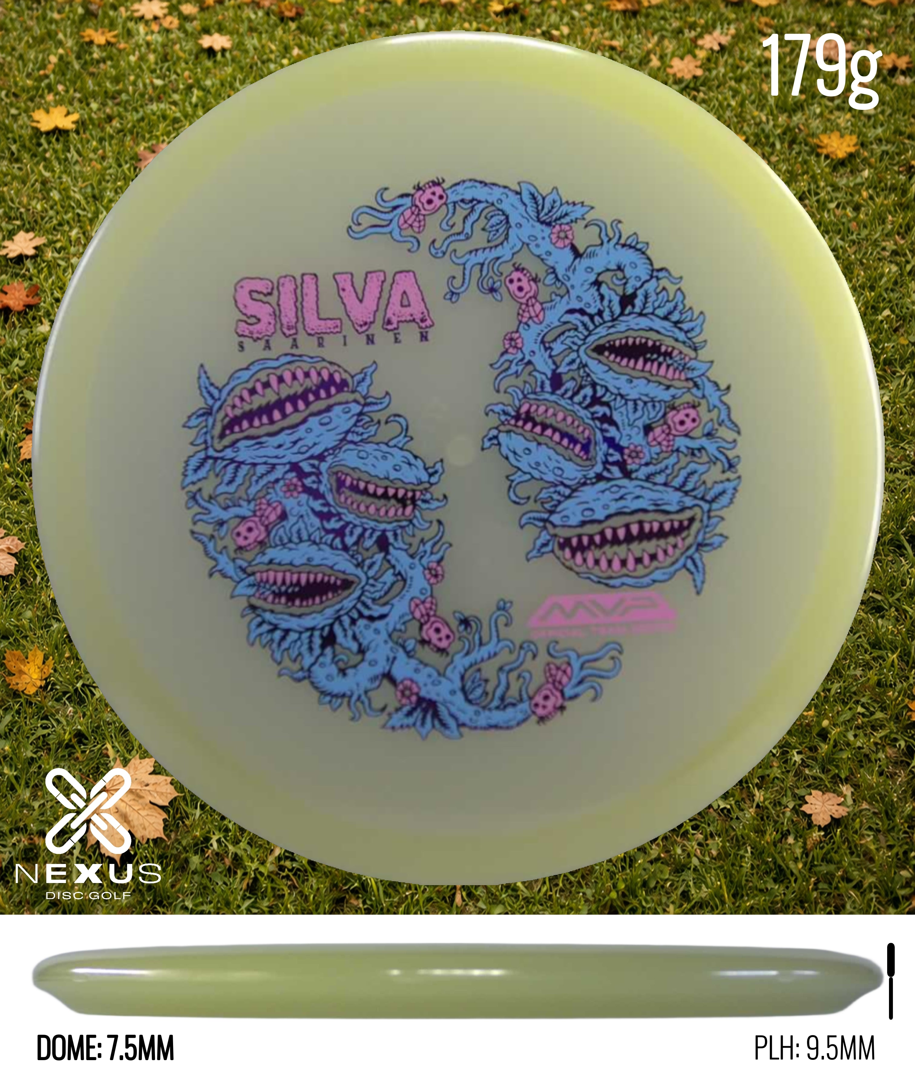 MVP Streamline Eclipse Echo – Silva Saarinen Halloween Team Series Glow/Blue/Pink 179g