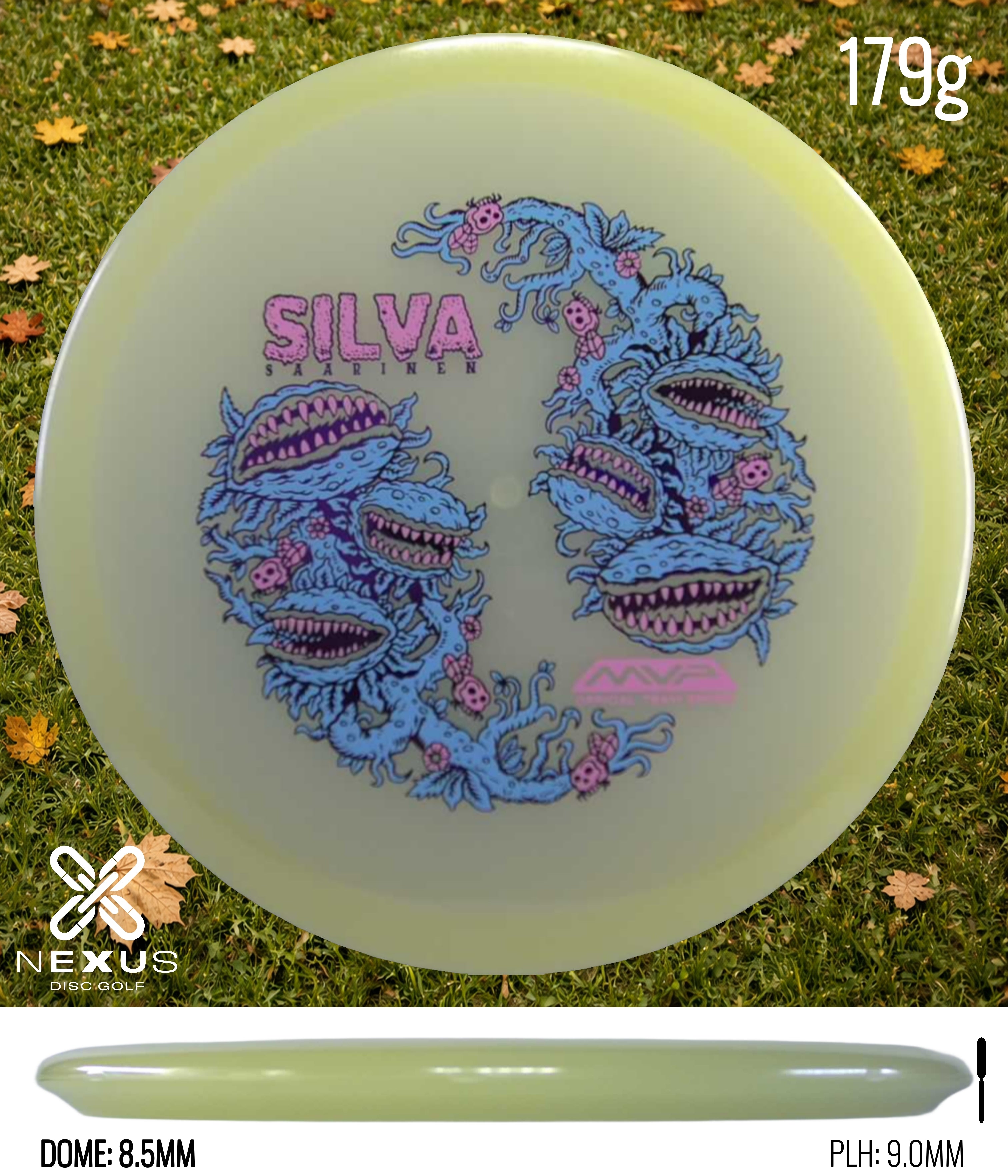 MVP Streamline Eclipse Echo – Silva Saarinen Halloween Team Series Glow/Blue/Pink 179g