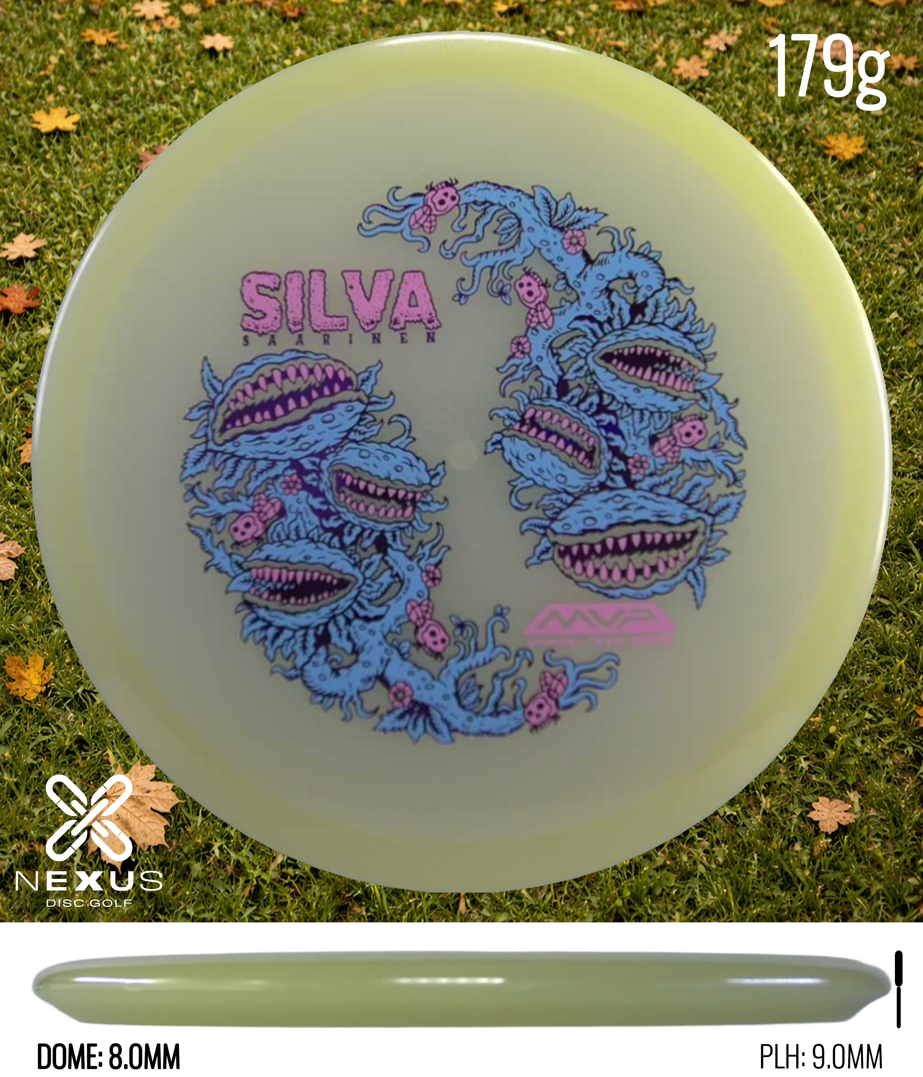 MVP Streamline Eclipse Echo – Silva Saarinen Halloween Team Series Glow/Blue/Pink 179g