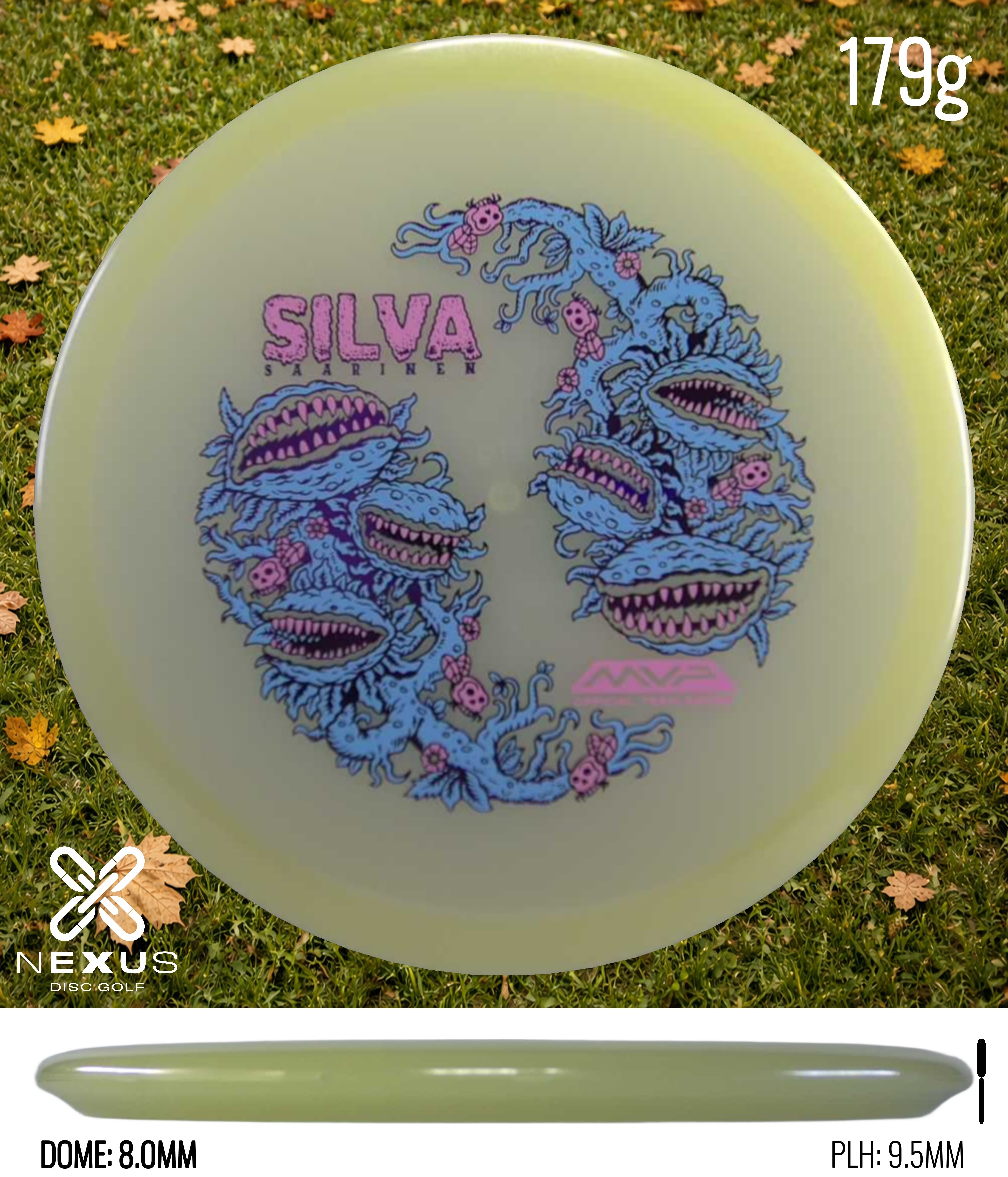 MVP Streamline Eclipse Echo – Silva Saarinen Halloween Team Series Glow/Blue/Pink 179g