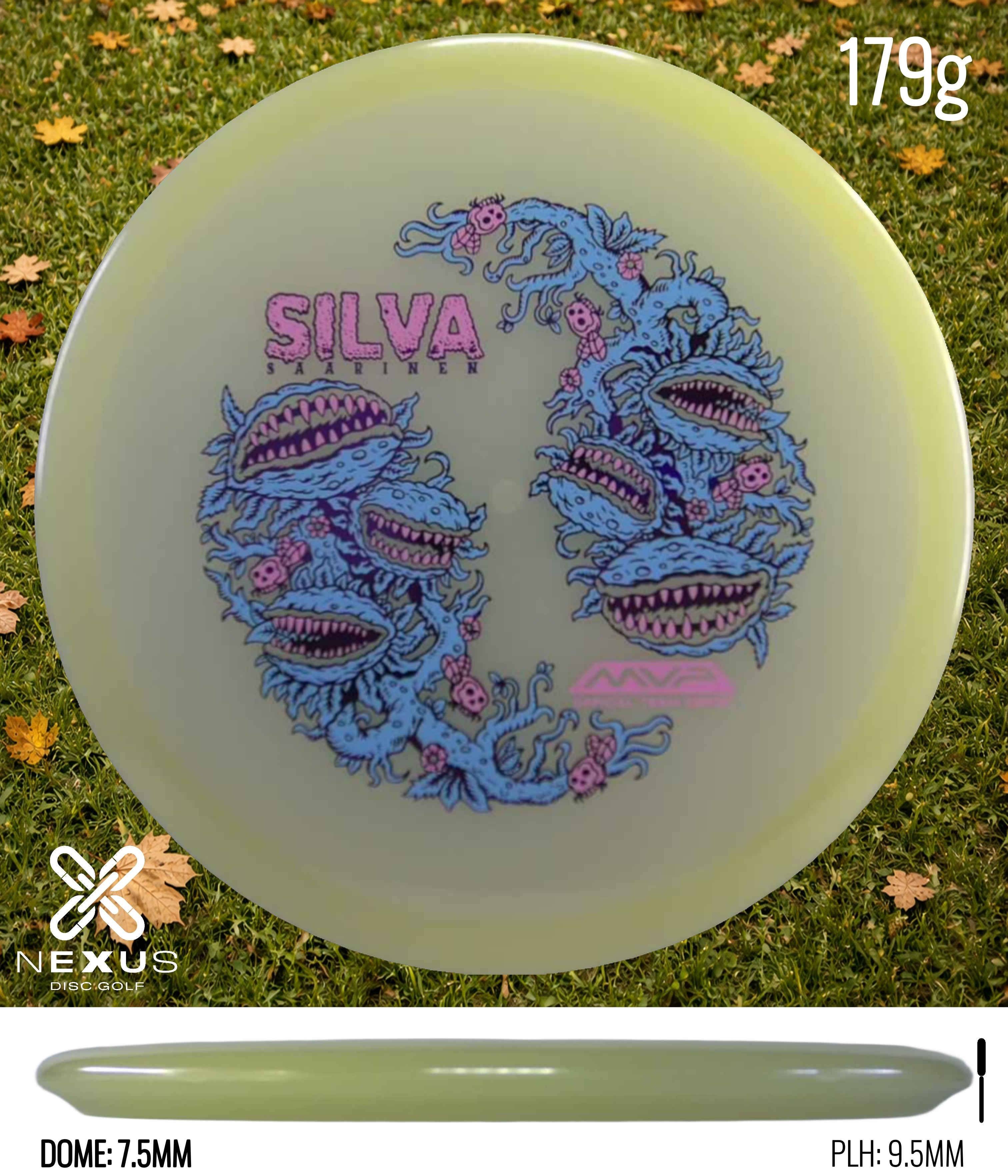 MVP Streamline Eclipse Echo – Silva Saarinen Halloween Team Series Glow/Blue/Pink 179g