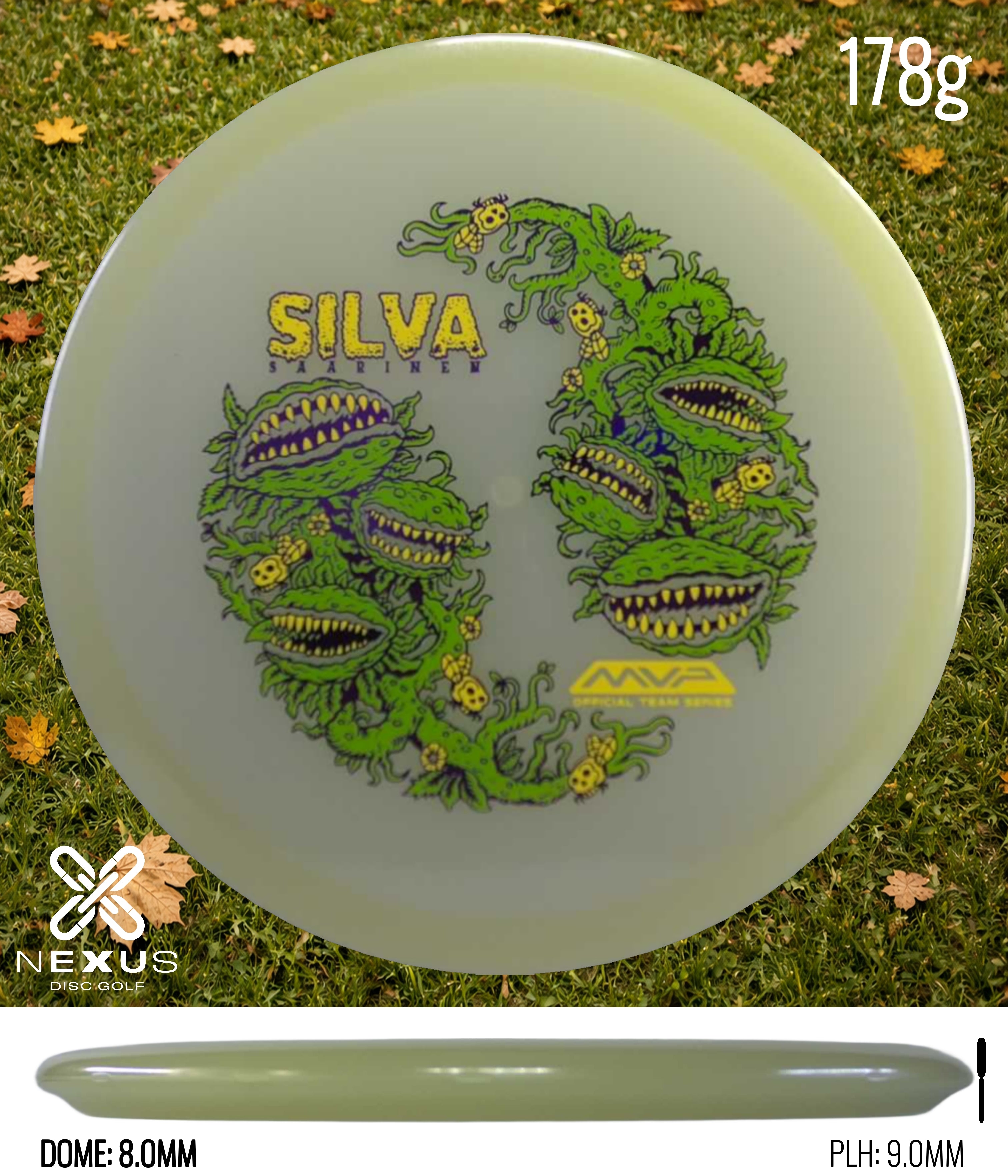 MVP Streamline Eclipse Echo – Silva Saarinen Halloween Team Series Glow/Green/Yellow 178g