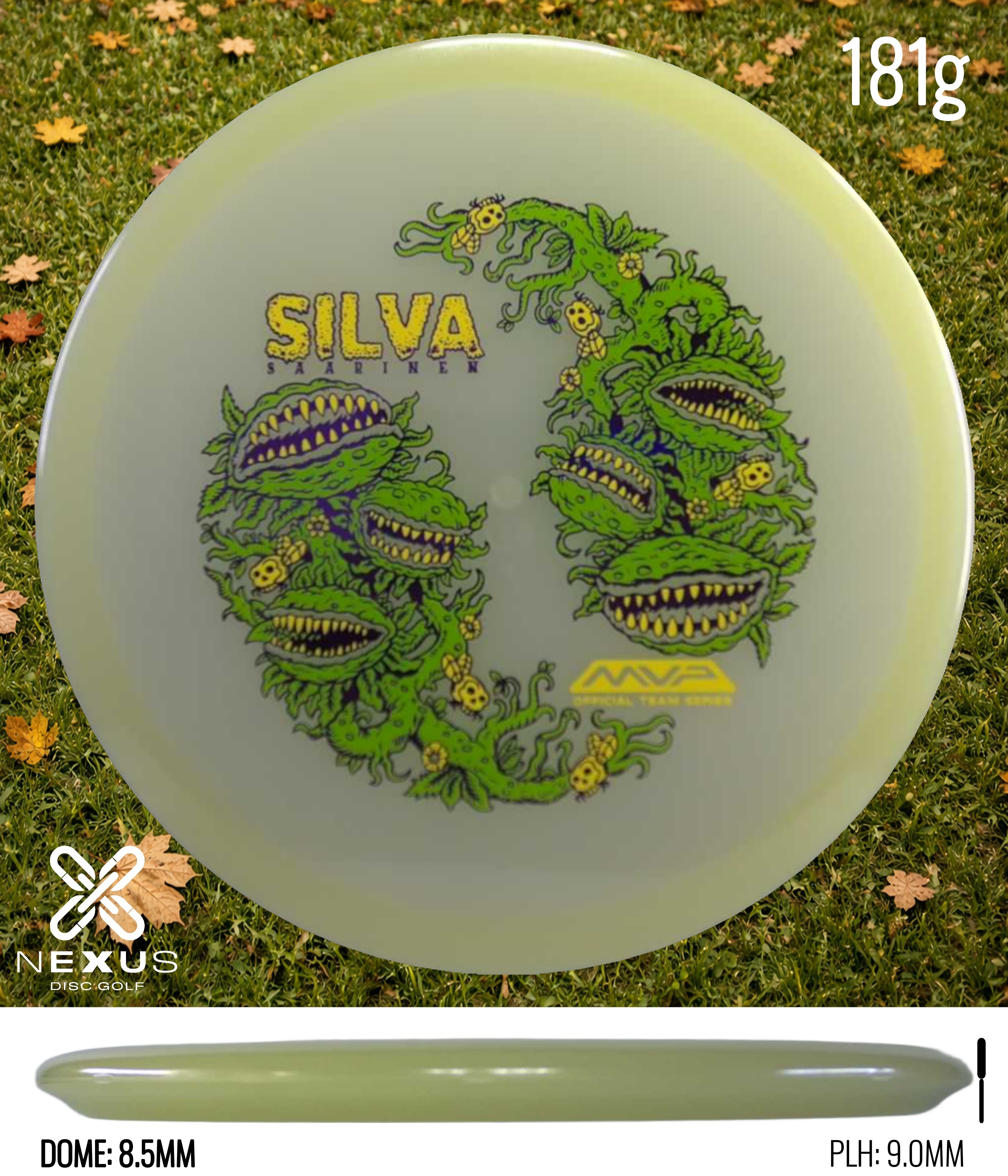 MVP Streamline Eclipse Echo – Silva Saarinen Halloween Team Series Glow/Green/Yellow 181g