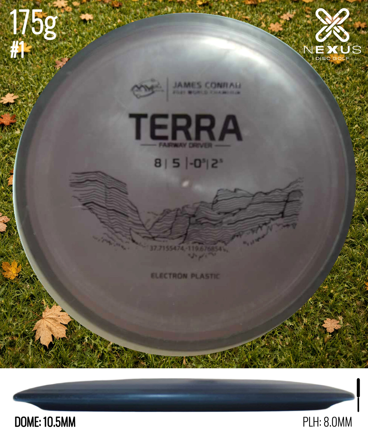 MVP Terra Electron Gray/Black 175g