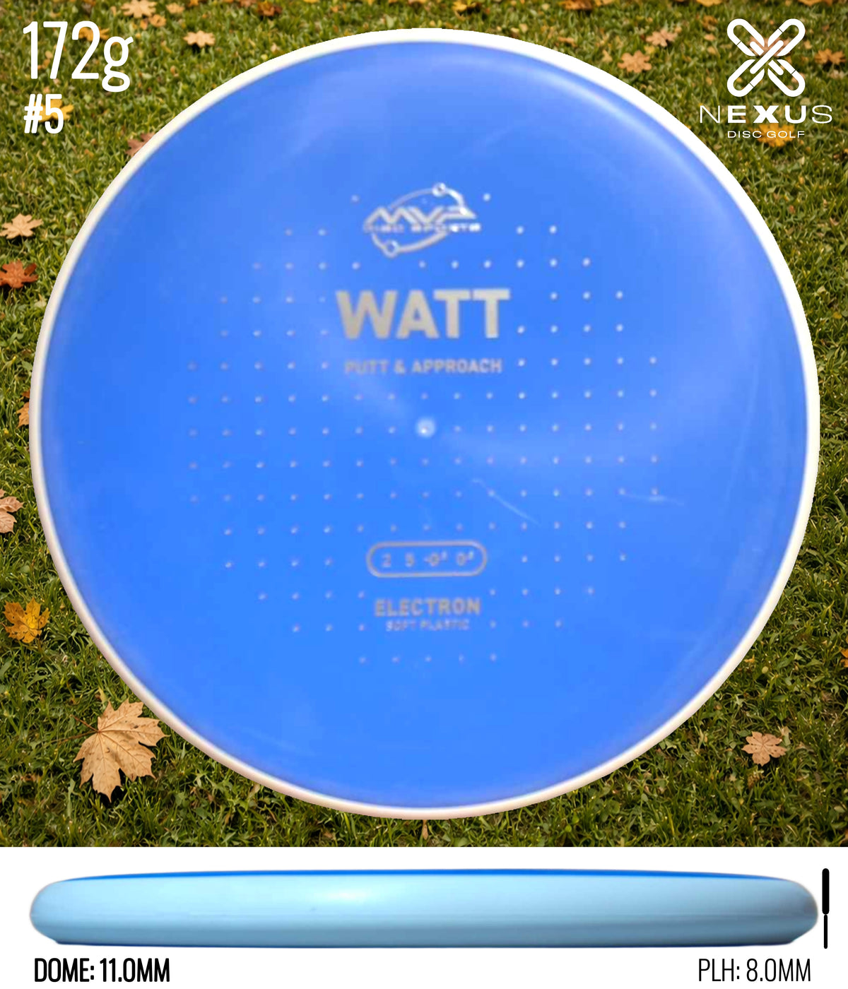 MVP Watt Electron Blue/Silver 172g