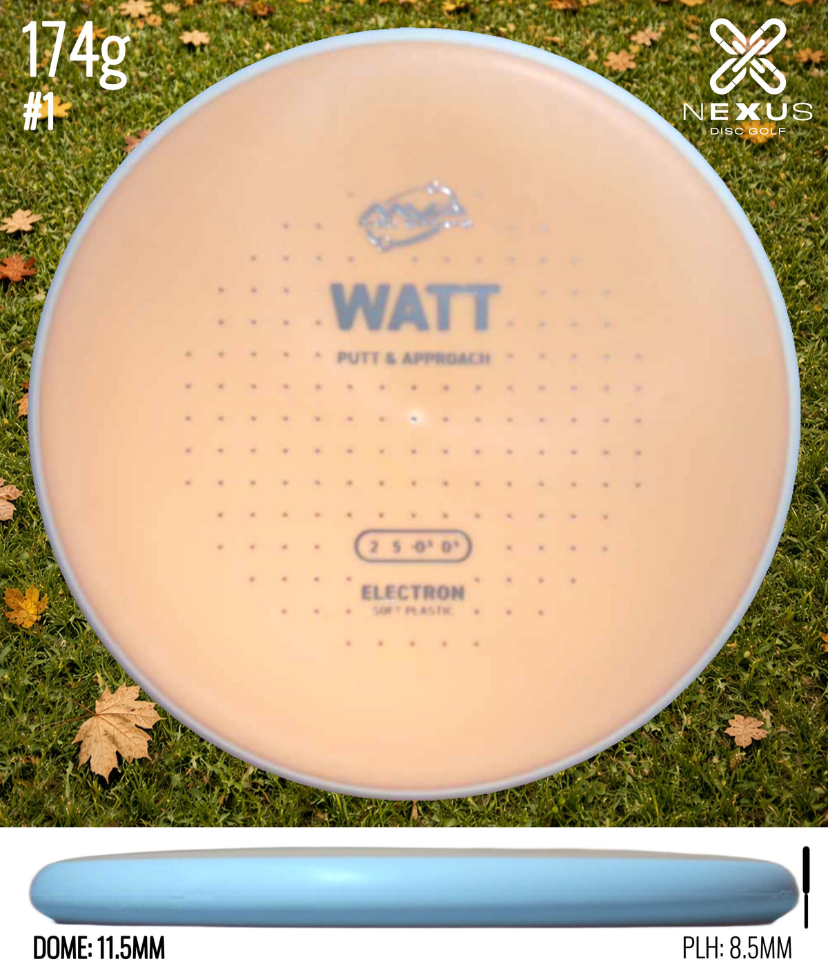 MVP Watt Electron Orange/Silver 174g