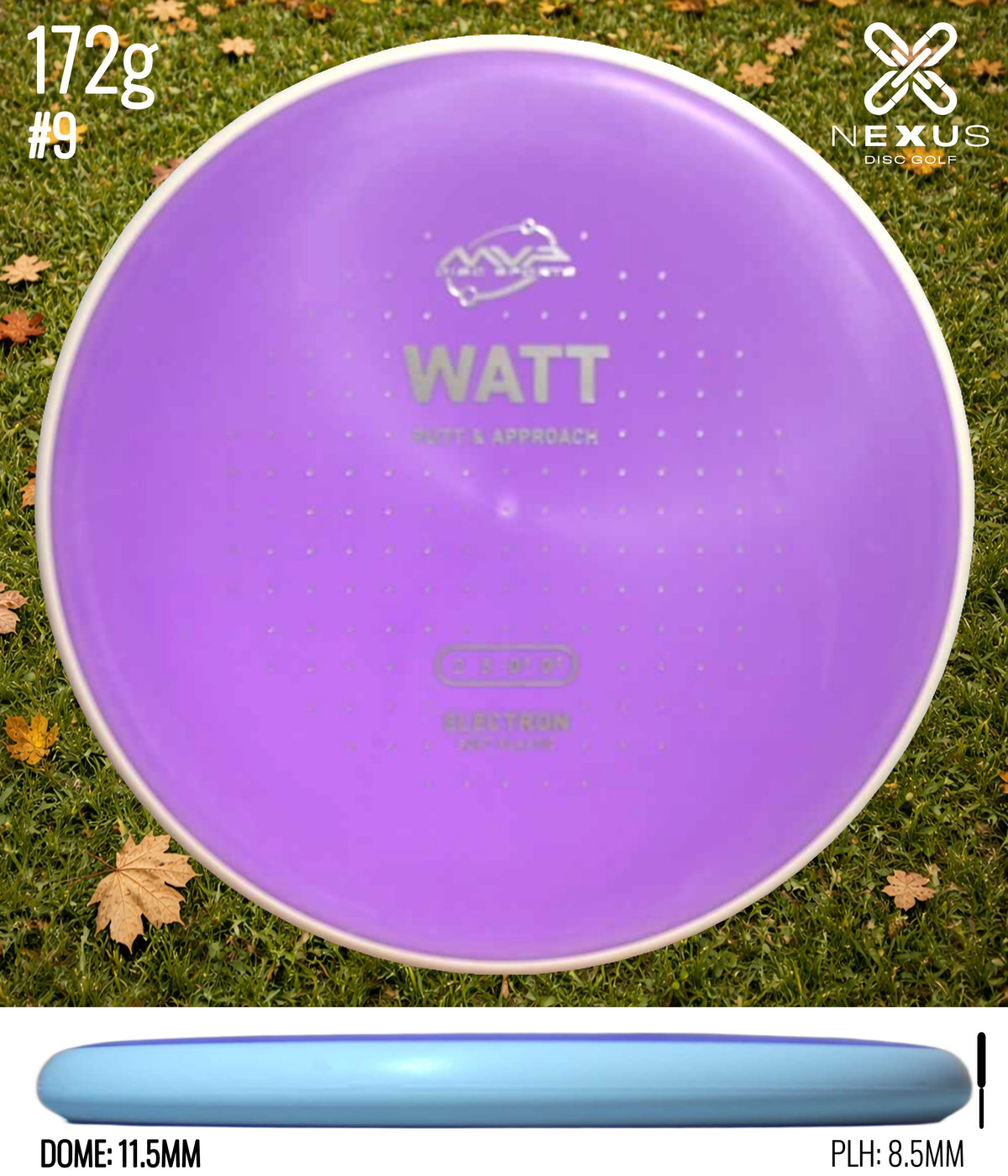MVP Watt Electron Purple/Silver 172g