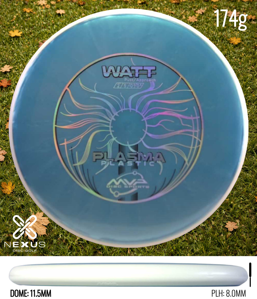 MVP Watt Plasma Blue/Silver 174g