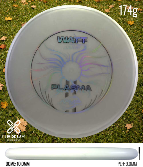 MVP Watt Plasma White/Silver 174g