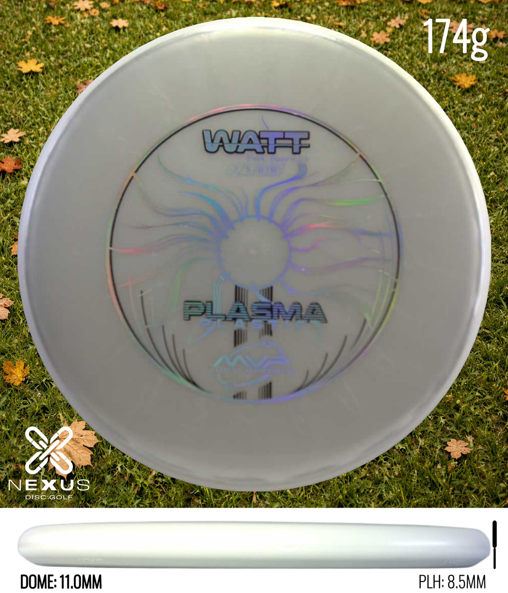 MVP Watt Plasma White/Silver 174g