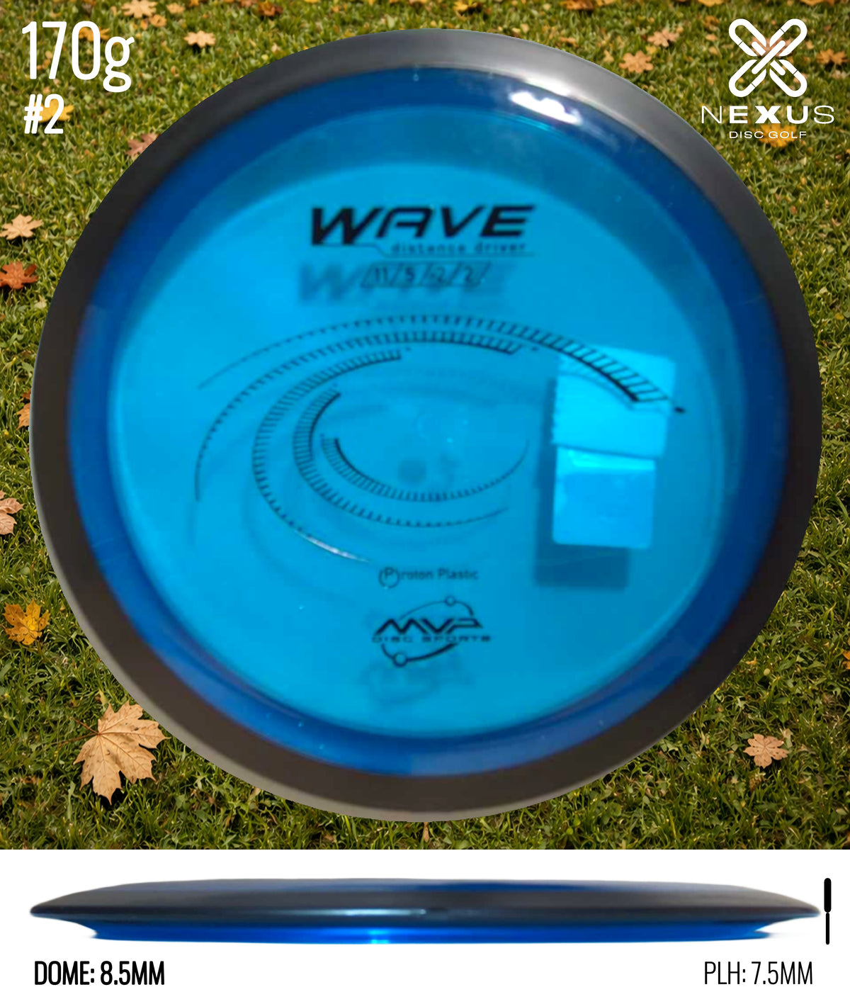 MVP Wave Proton Blue/Black 170g