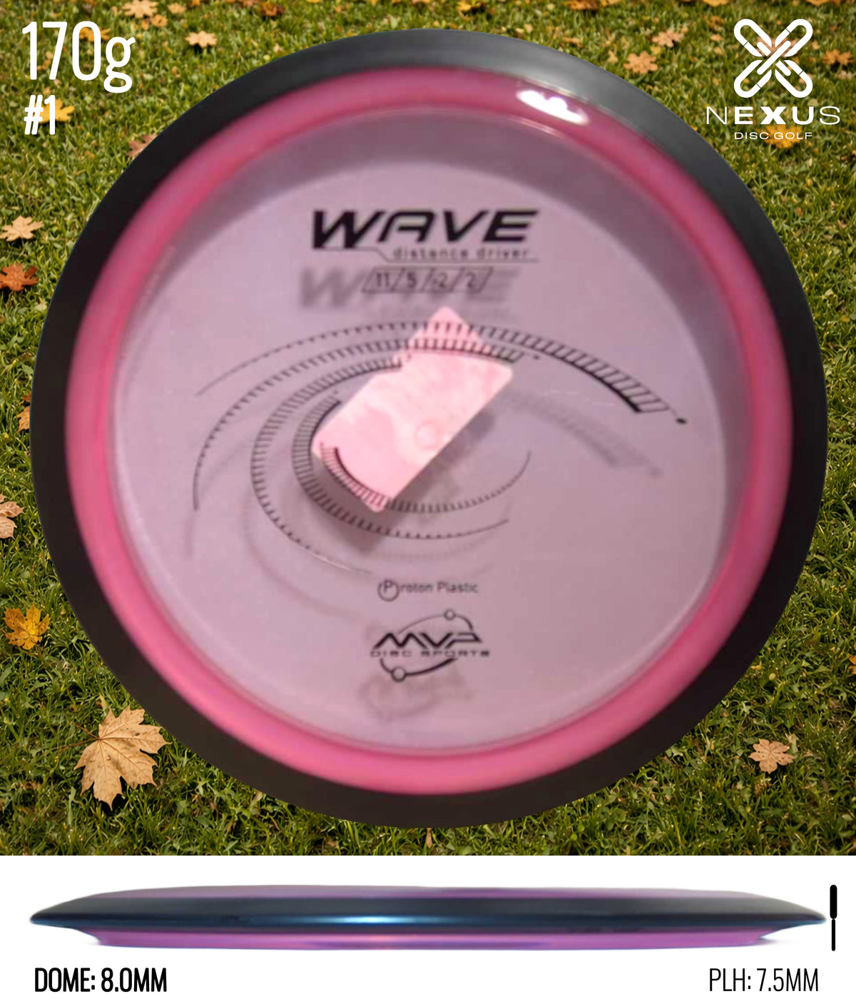 MVP Wave Proton Pink/Black 170g