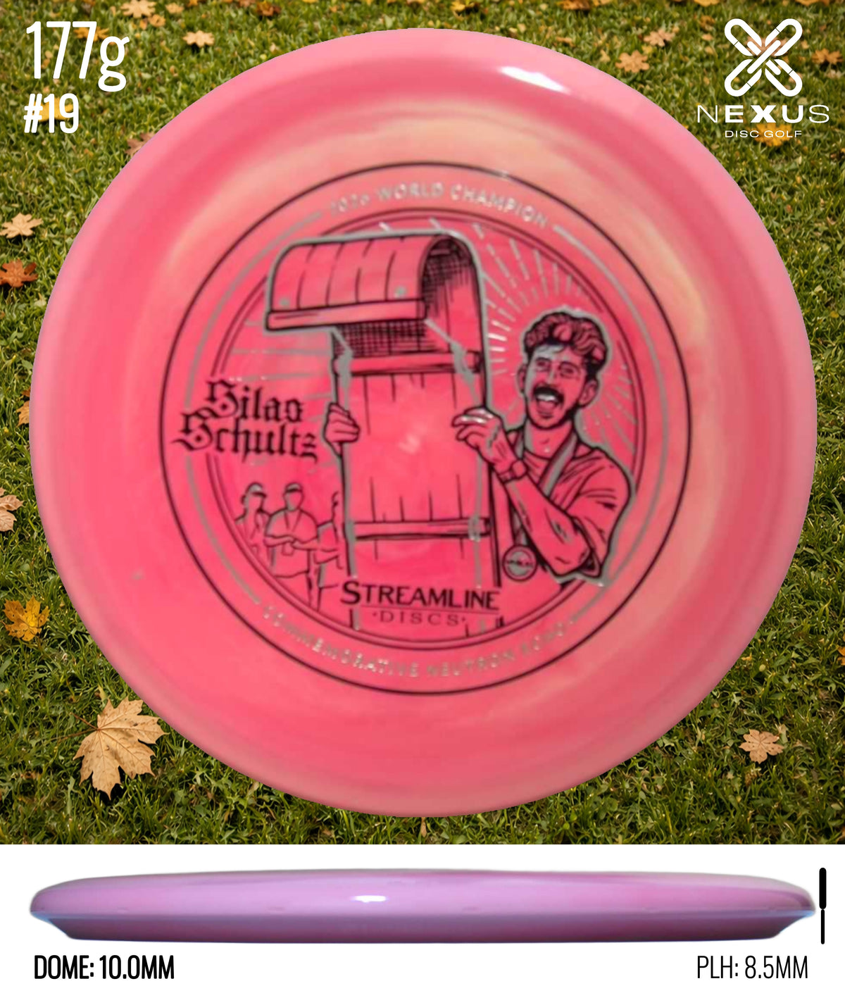 Streamline Echo Neutron Pink/Black, Silver 177g