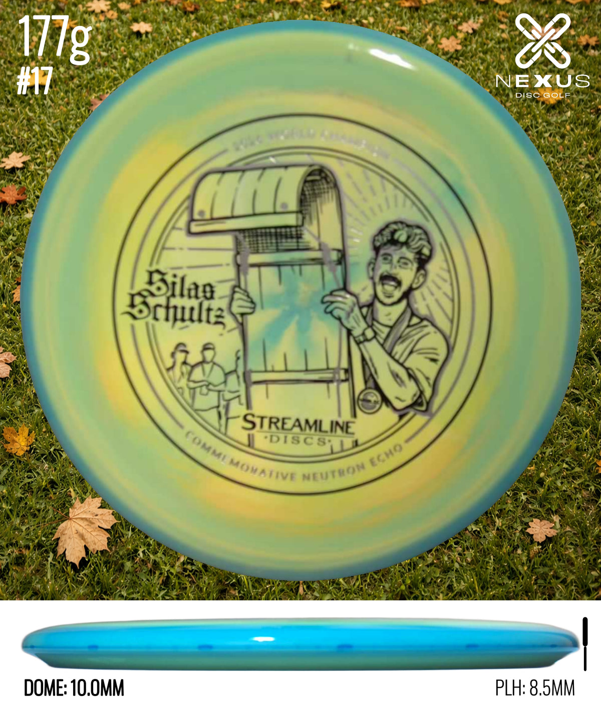 Streamline Echo Neutron Teal/Yellow/Black 177g